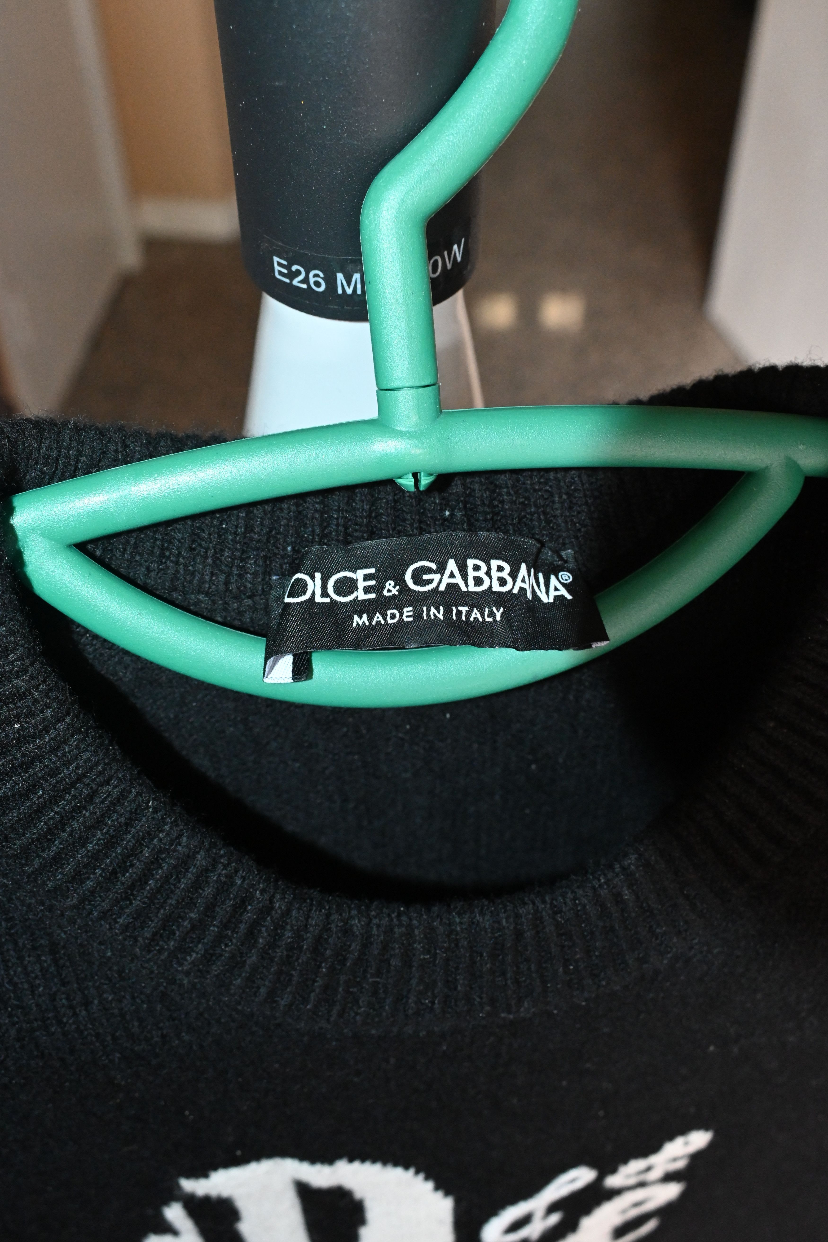 Dolce & Gabbana DOLCE & GABBANA DG Graffiti Sweater (IT 46 US S/M) Size US M / EU 48-50 / 2 - 4 Thumbnail