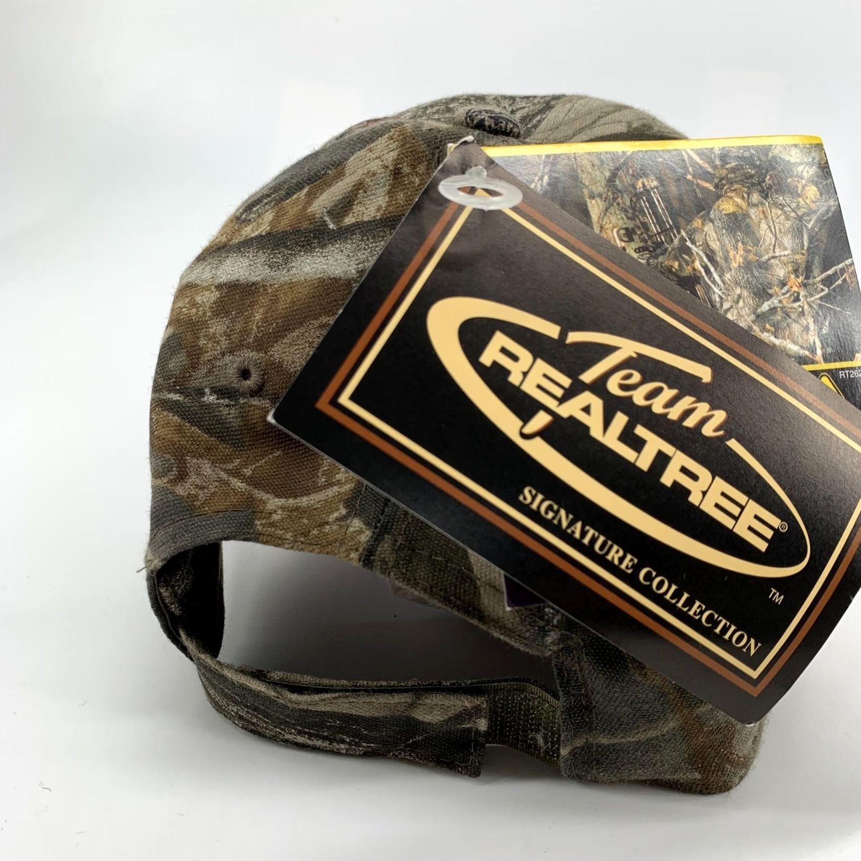 Vintage Signatures Team Real Tree Camo Adjustable Baseball Cap Men Green Brown New Size ONE SIZE - 4 Thumbnail
