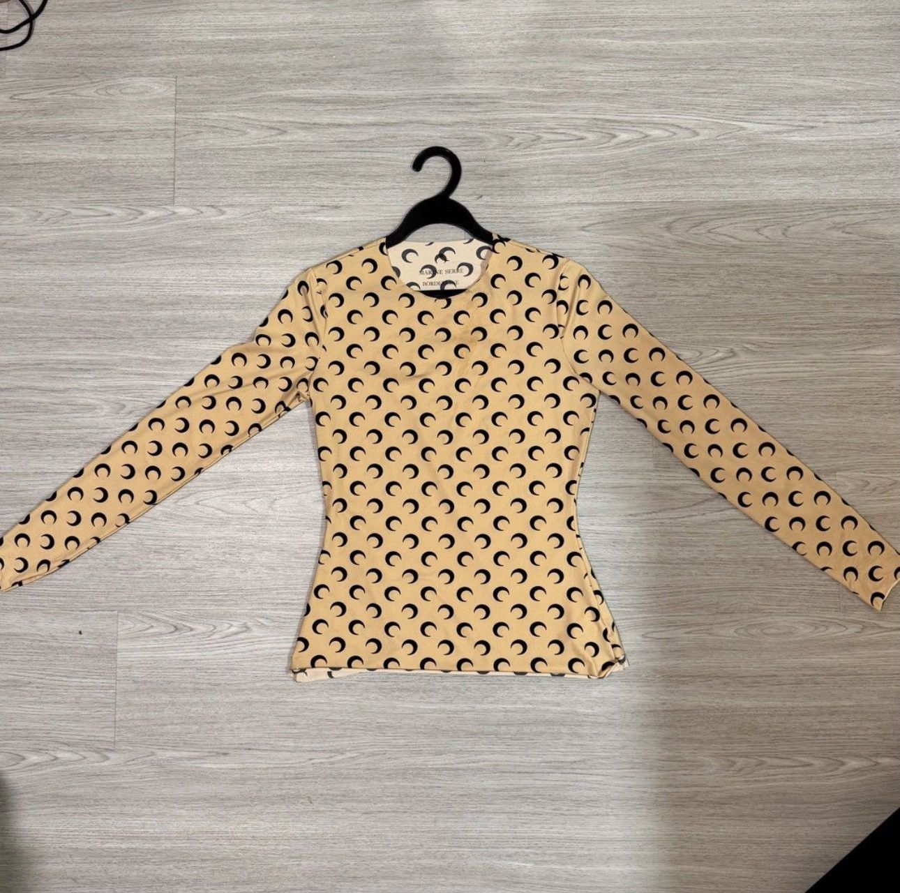 Marine Serre Marine Serre secondskin (tan) Size L / US 10 / IT 46 - 1 Thumbnail