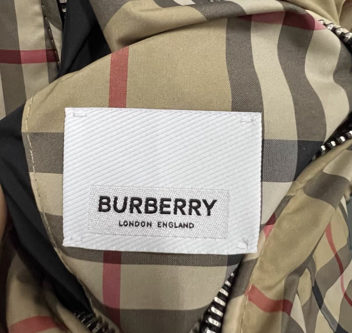 Burberry Burberry Check Logo Reversible Jacket J41 Size US L / EU 52-54 / 3 - 5 Thumbnail