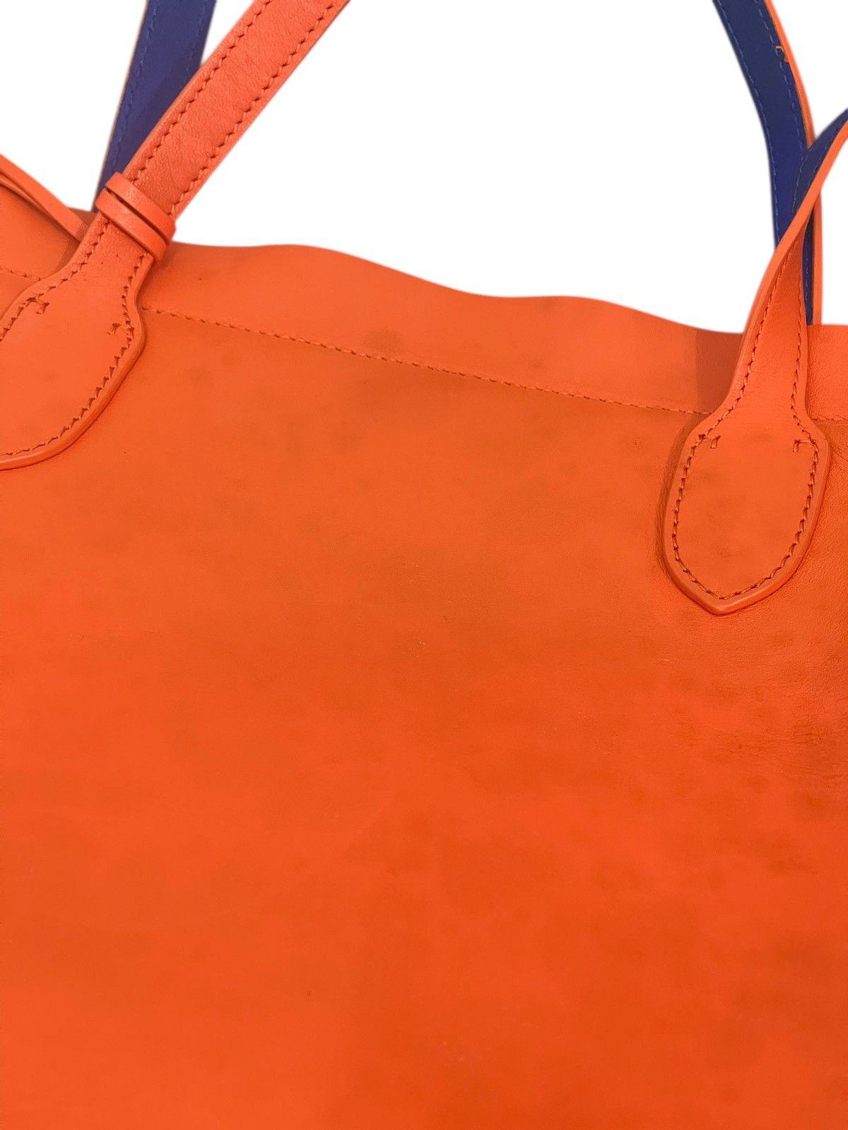 Genuine Leather Full Leather Polo Ralph Lauren Tote Shoulder Bag 2🟩1 Size ONE SIZE - 12 Thumbnail