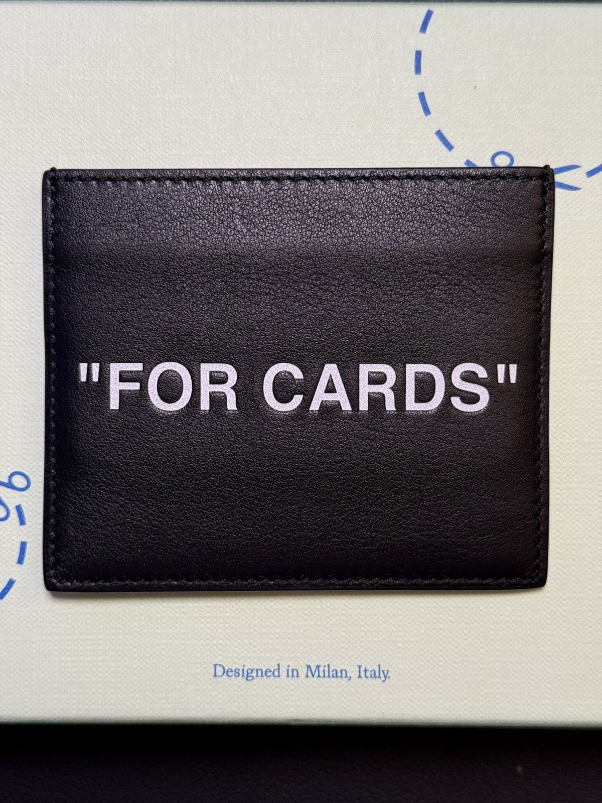 Off-White Off-White “FOR CARDS” Card Holder Black Size ONE SIZE - 2 Thumbnail