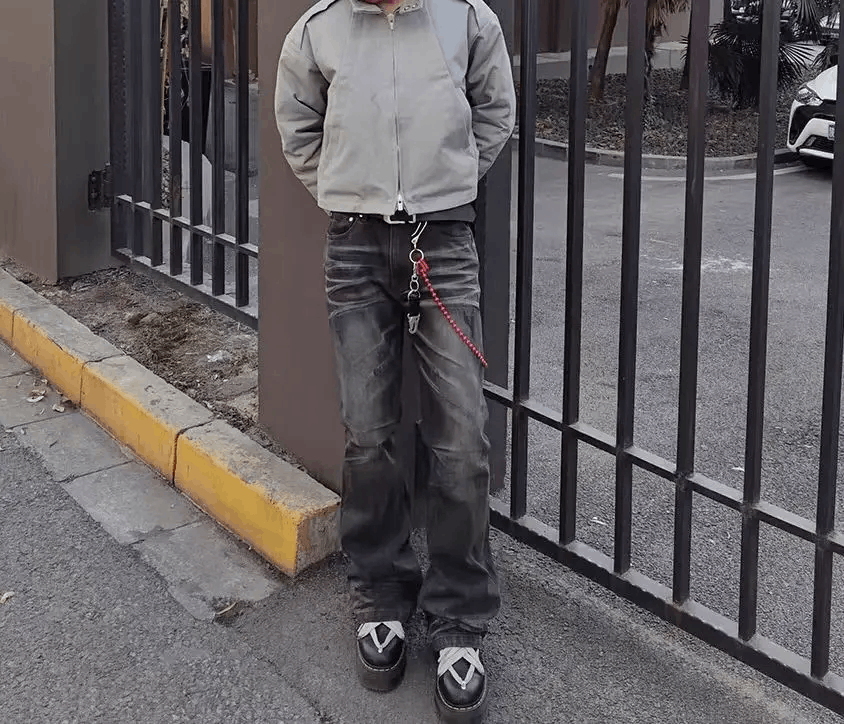 Japanese Brand × Vintage Vintage Street Rock Y2K Micro Flare Jeans Size US 34 / EU 50 - 4 Thumbnail