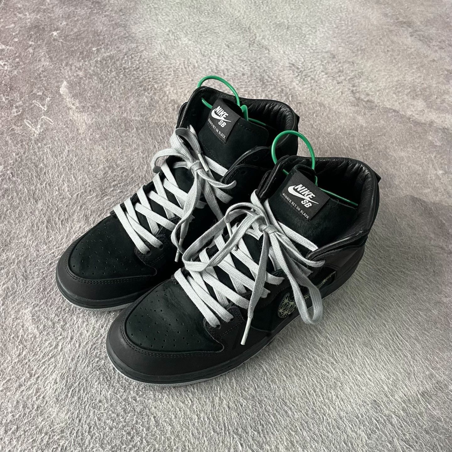 Nike Nike DUNK Black Lowtop Sneakers 42 Men Size US 9 / EU 42 - 1 Thumbnail