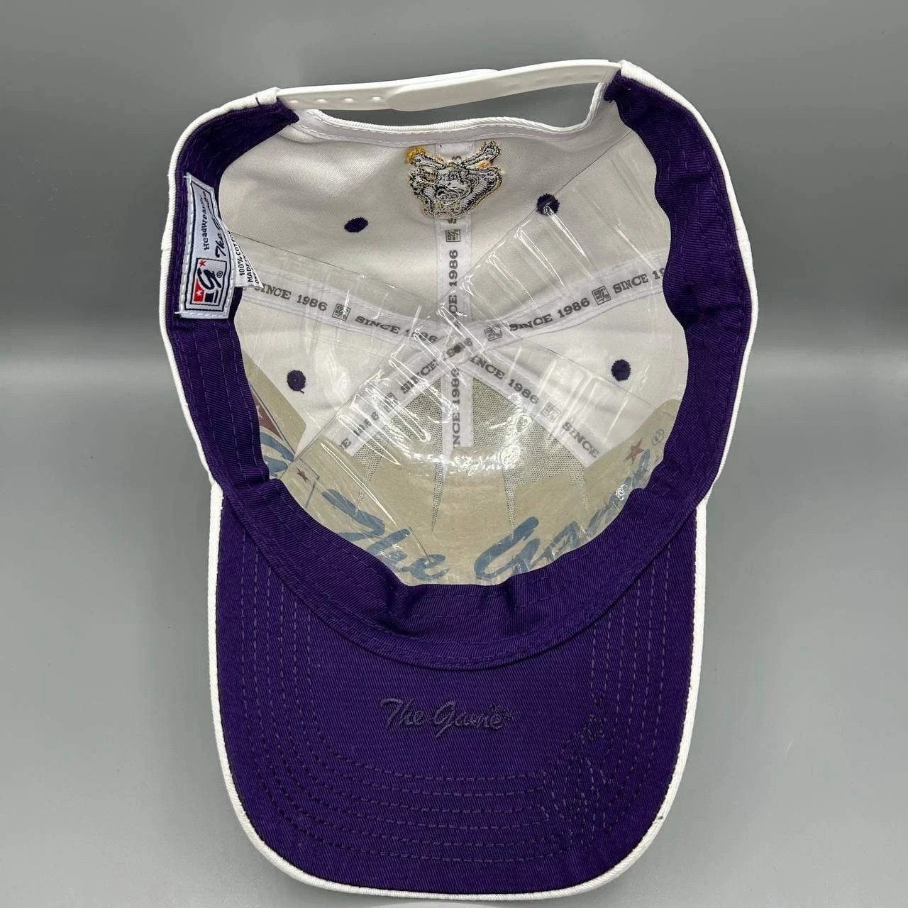 The Game Vintage East Carolina Pirates Hat NCAA Snap Back Cap Cotton Size ONE SIZE - 2 Thumbnail