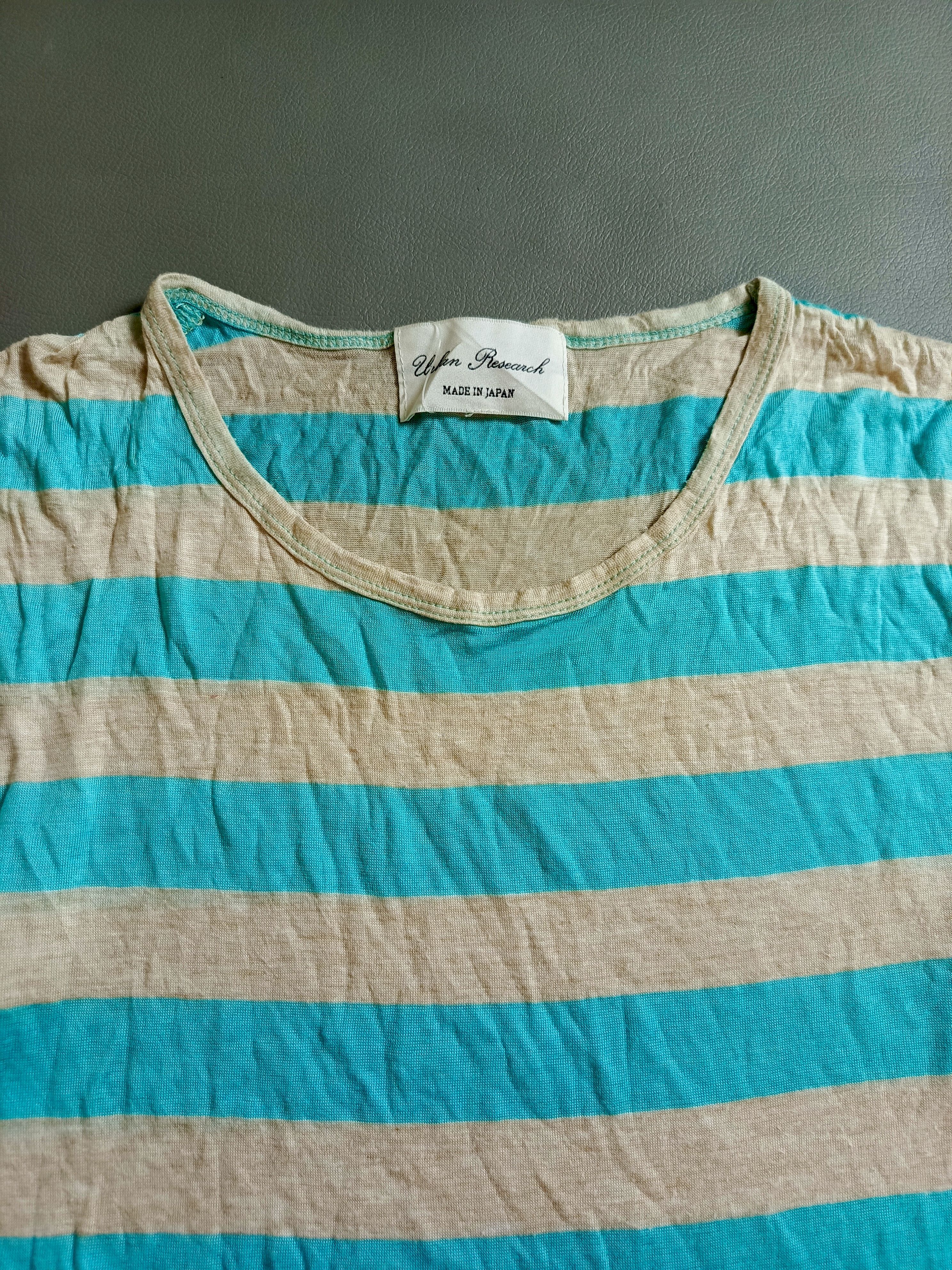 URBAN RESEARCH DOORS Urban research stripe tshirt japanese brand Size S / US 4 / IT 40 - 2 Thumbnail