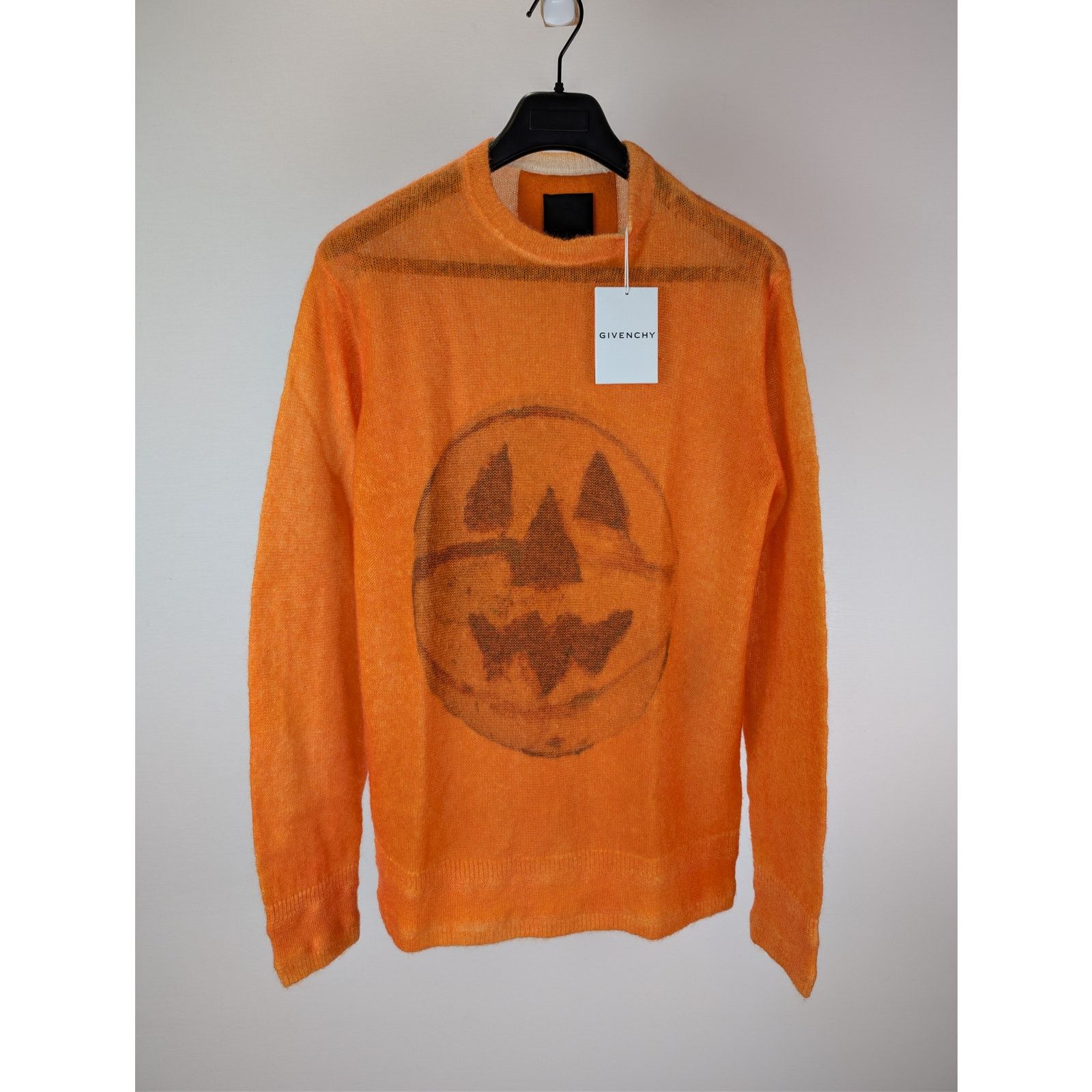 Givenchy o1rshd1 Ceramics Print Crewneck Sweater in Orange Size US XL / EU 56 / 4 - 9 Thumbnail