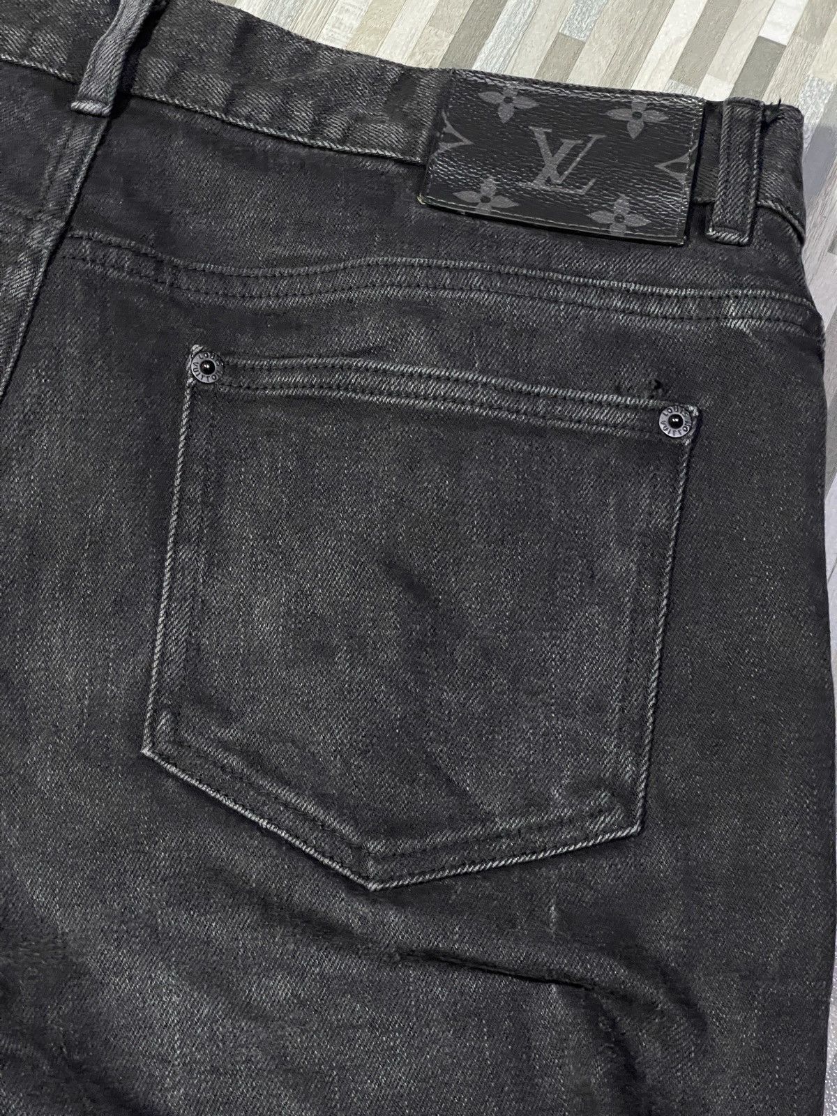 Louis Vuitton Louis Vuitton Slim Stretch Jean Size US 32 / EU 48 - 6 Thumbnail