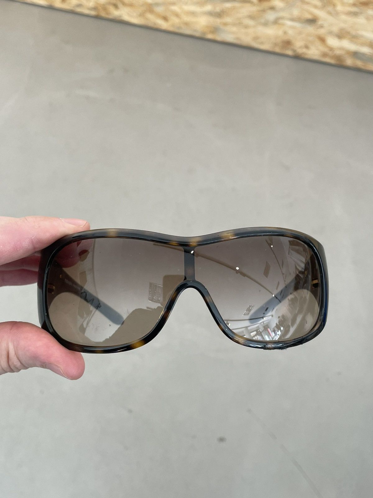 Prada Prada shied logo sunglasses Size ONE SIZE - 1 Thumbnail