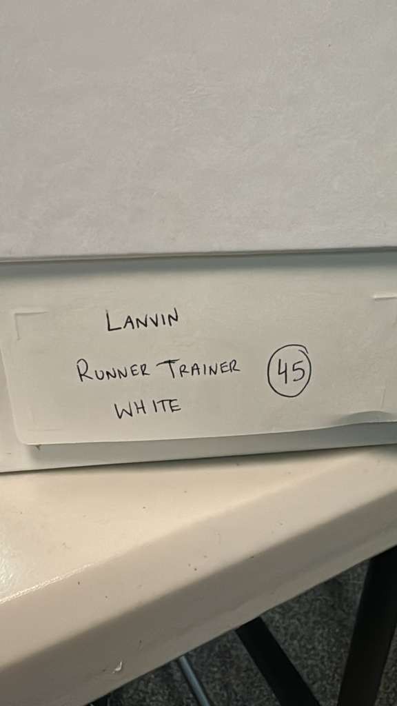 Lanvin o1rshd1 DUP / Q:2 Runner Trainer Sneakers in Multicolor Size US 12 / EU 45 - 13 Thumbnail