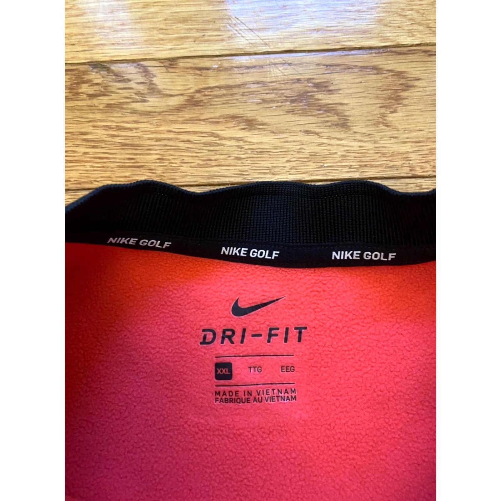 Nike Nike Golf Shirt Mens XXL Red Crew Pullover Therma Top Long Sleeve Activewear Size US XXL / EU 58 / 5 - 5 Thumbnail