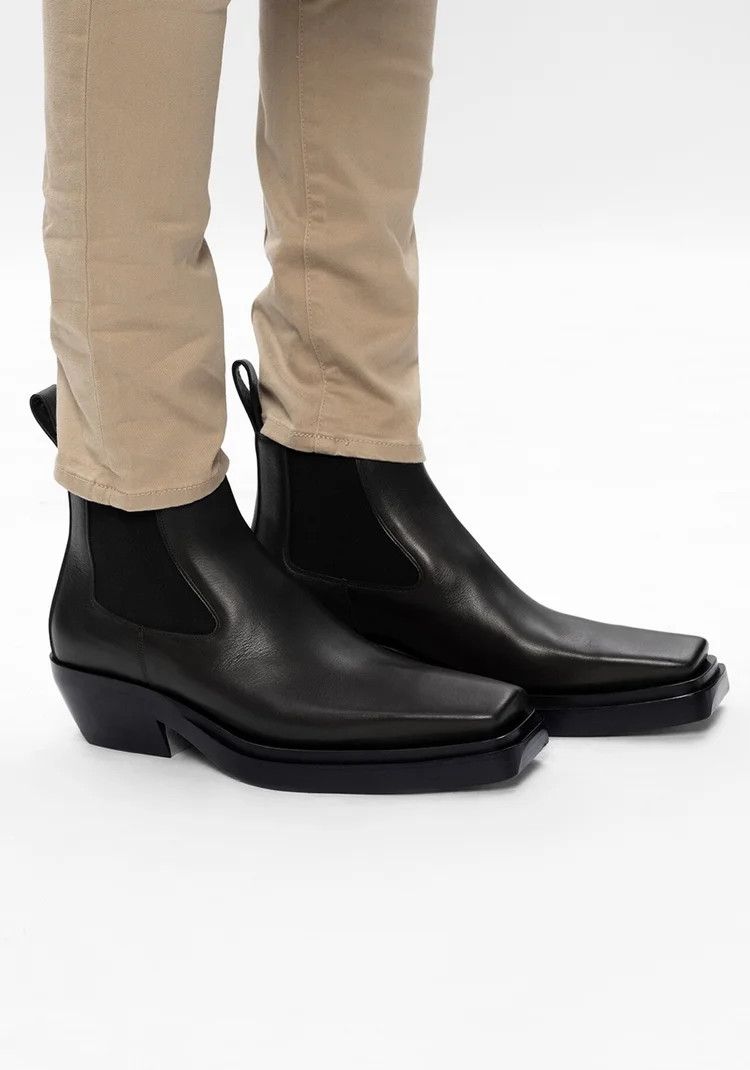 Bottega Veneta o1tko10426 Chelsea Boots in Black Size US 11 / EU 44 - 4 Thumbnail