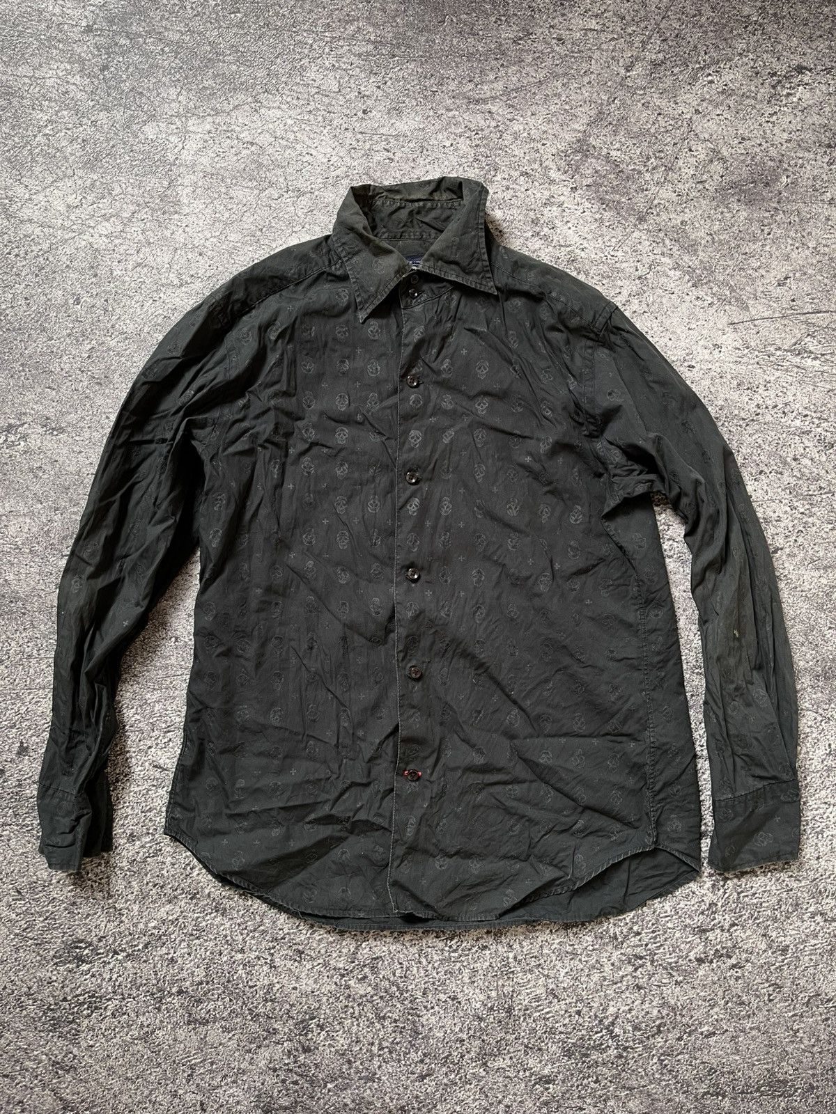 Japanese Brand Y2K Skull Ifsixwasnine shirt Size US L / EU 52-54 / 3 - 1 Thumbnail