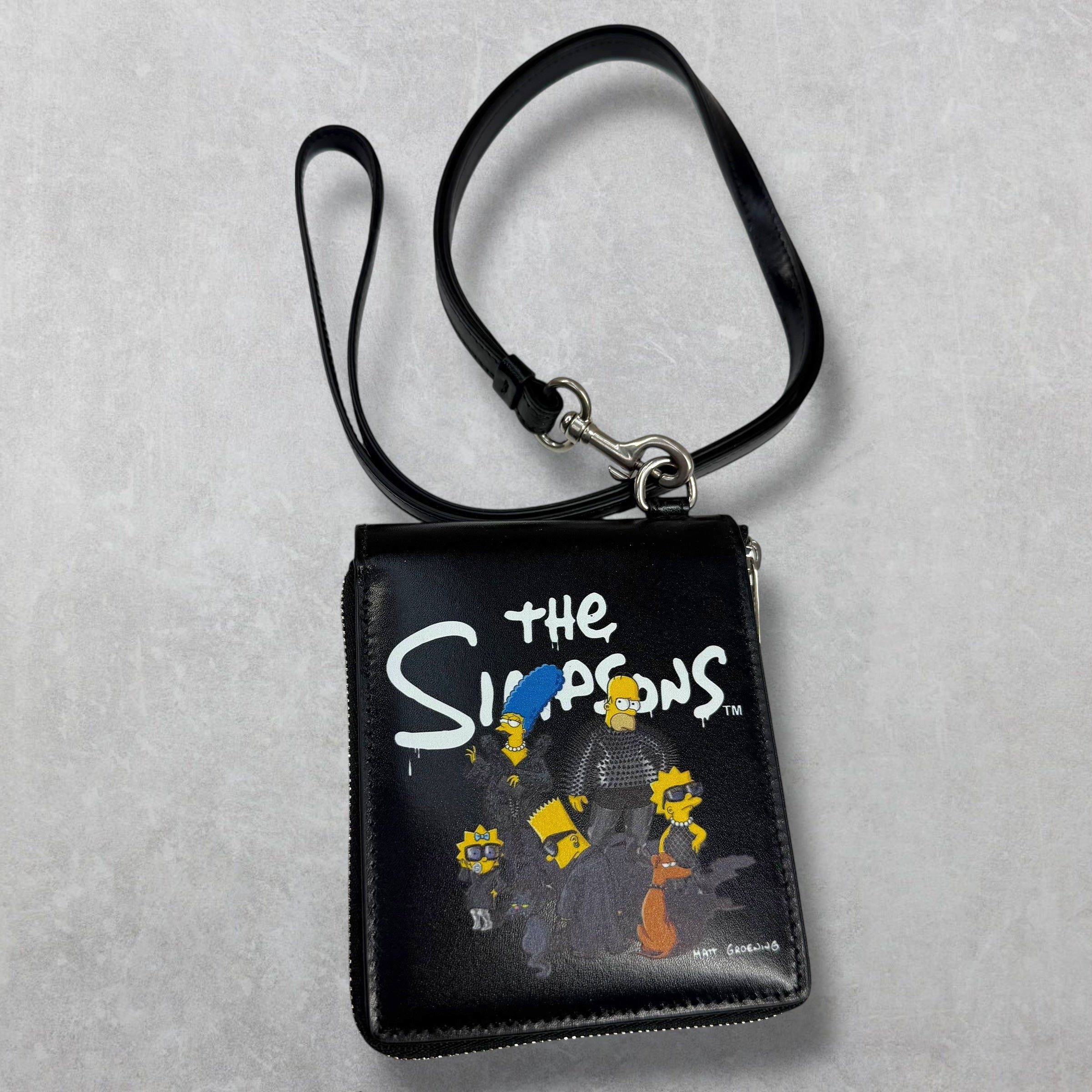Balenciaga Balenciaga x The Simpsons Wallet With Strap Size ONE SIZE - 1 Thumbnail