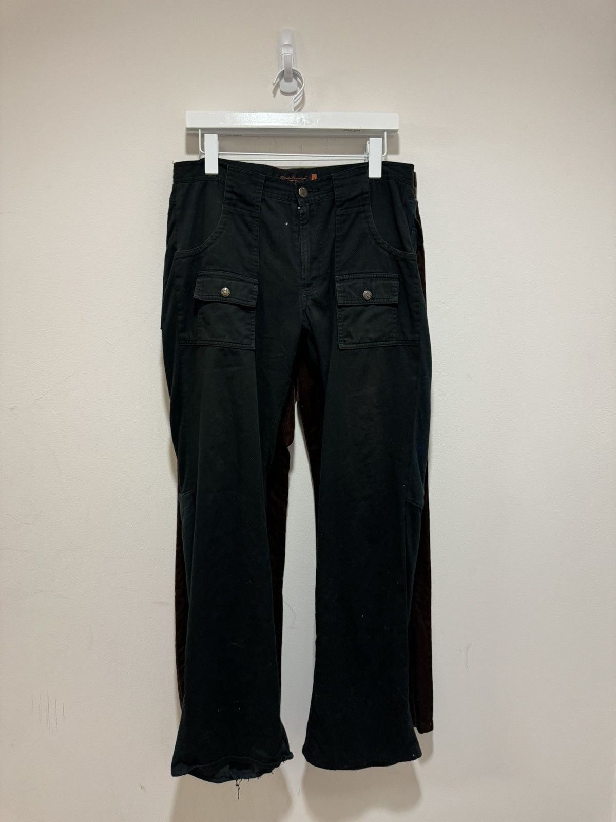 Pre-owned Undercover Klaus Hybrid Pants In Black