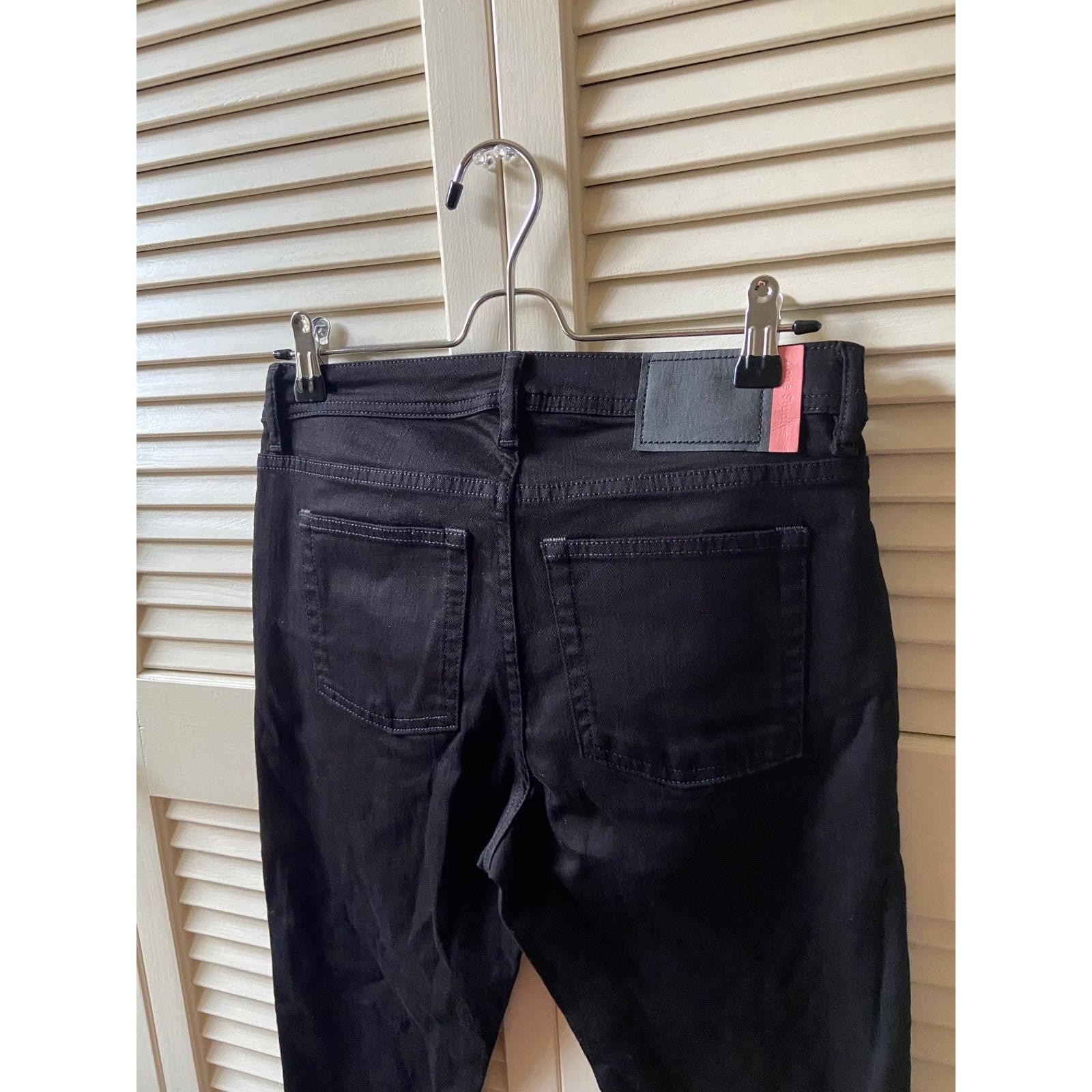 Acne Studios Acne Studios Climb Stay Black Denim Skinny Fit Jeans Pants Size 30" / US 8 / IT 44 - 5 Thumbnail