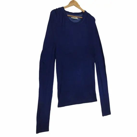 Maison Margiela Maison Martin Margiela Pre MM6 Blue Tee Shirt Made in Italy Size US S / EU 44-46 / 1 - 4 Thumbnail