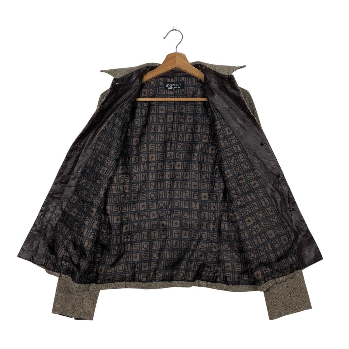 Designer × Japanese Brand × Vintage 📌Vintage Cropped Jacket Button Sonia Rykiel Size US M / EU 48-50 / 2 - 14 Thumbnail