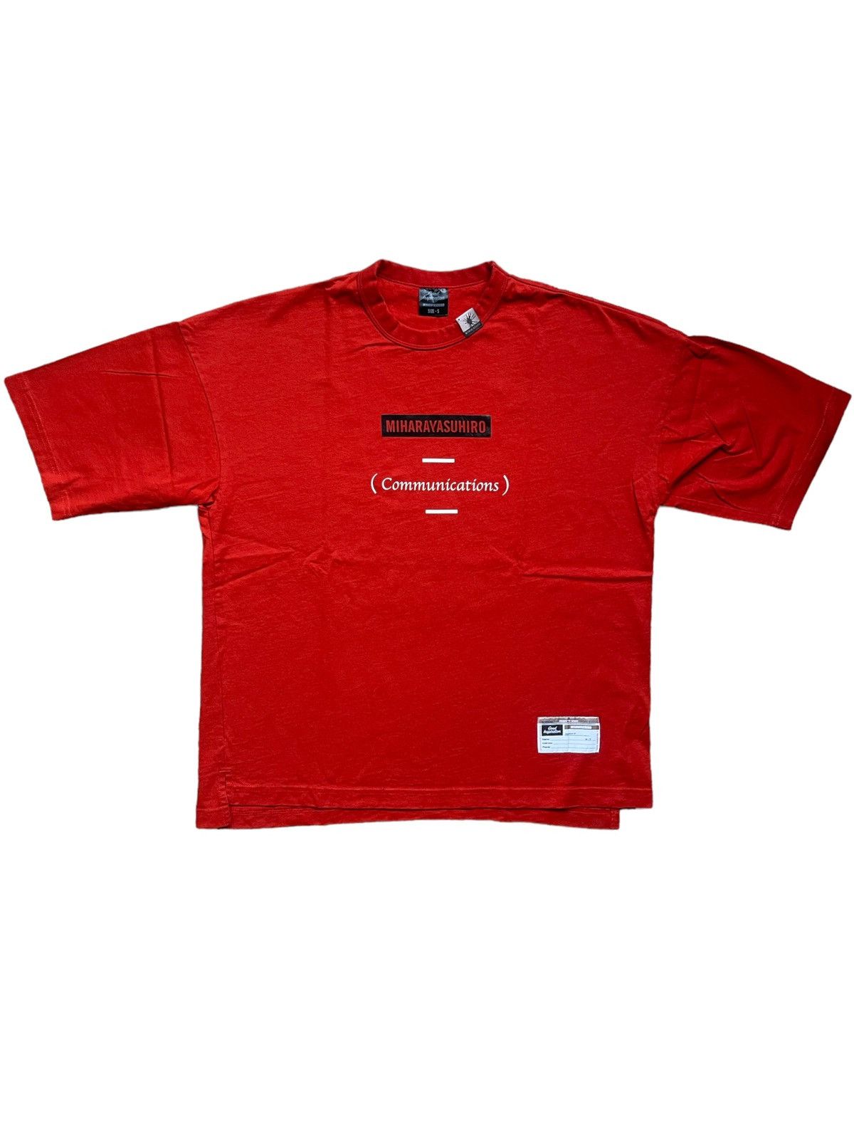 image of Miharayasuhiro Good Inspiration T Shirt in Orange, Men's (Size Medium)