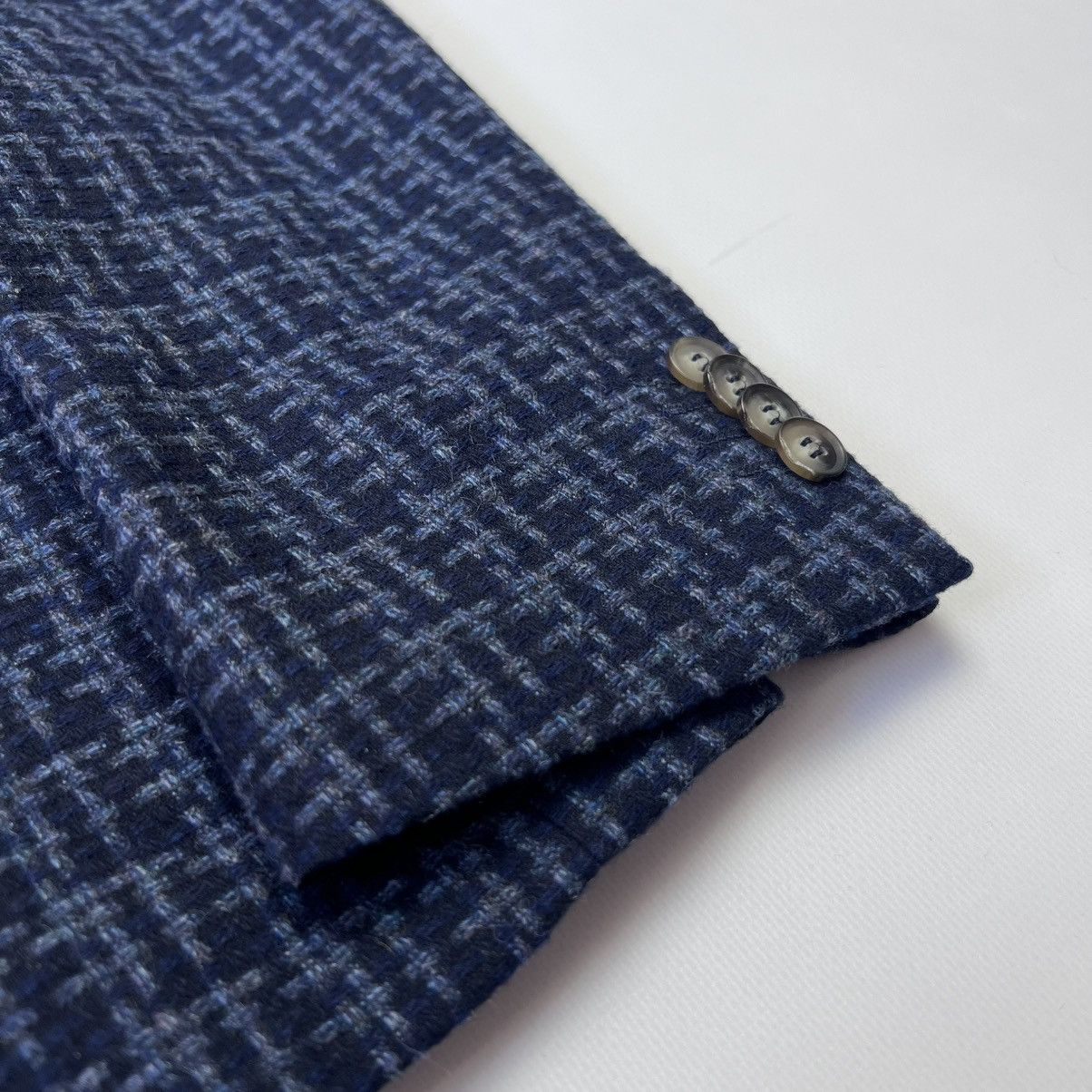 NAVYBOOT Navyboot wool cashmere textured blazer jacket sport coat Size US L / EU 52-54 / 3 - 2 Thumbnail