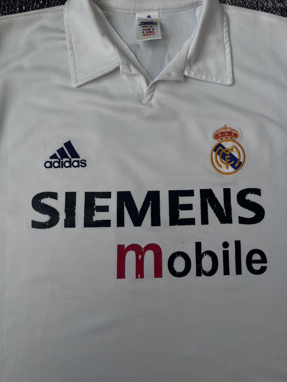 Adidas Vintage Adidas Real Madrid #7 RAUL 00’s Football Jersey Size US M / EU 48-50 / 2 - 7 Thumbnail
