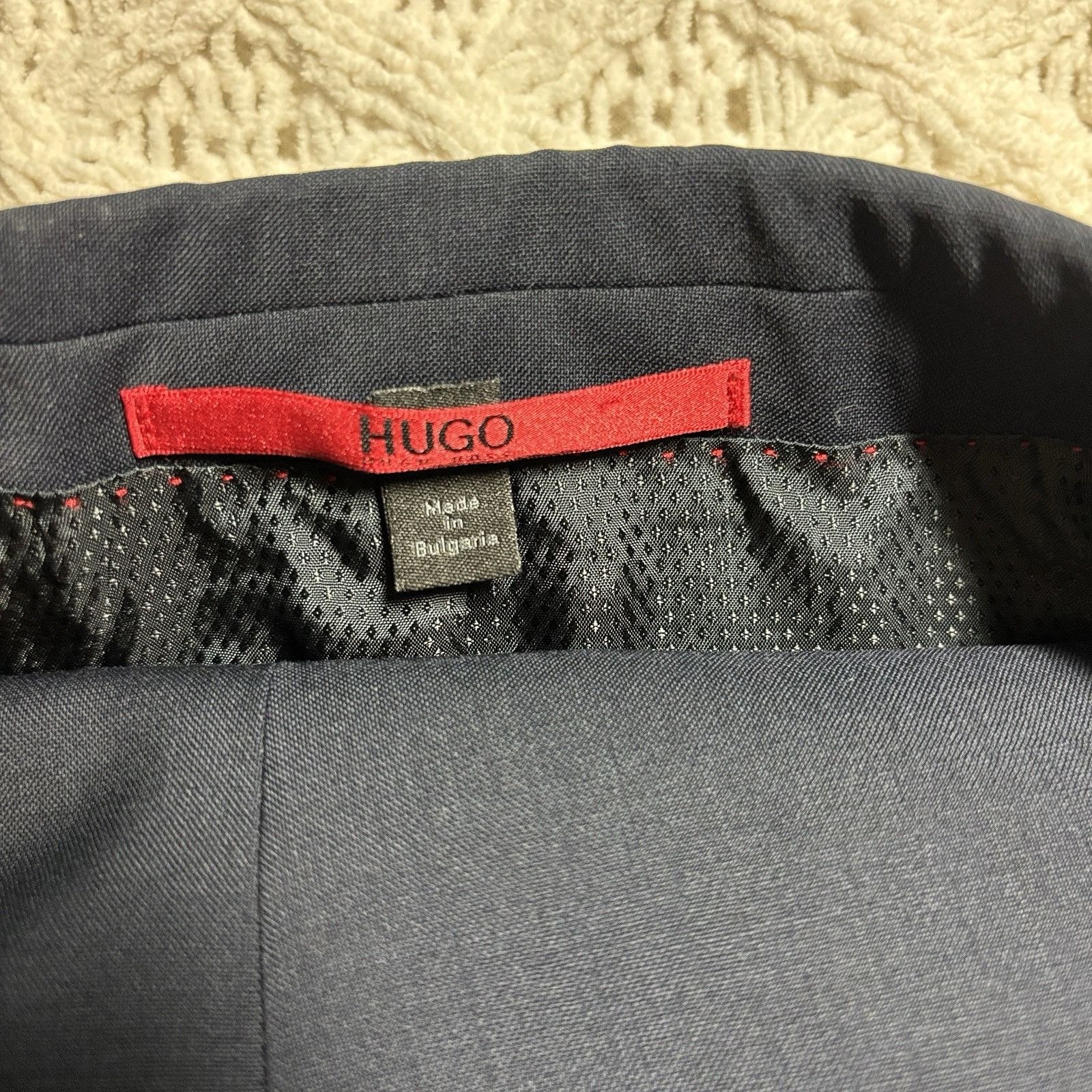 Hugo Boss Hugo Boss Diesselstrasse Slim Fit Suit Jacket Navy sz 38R W3 Size 38R - 3 Thumbnail