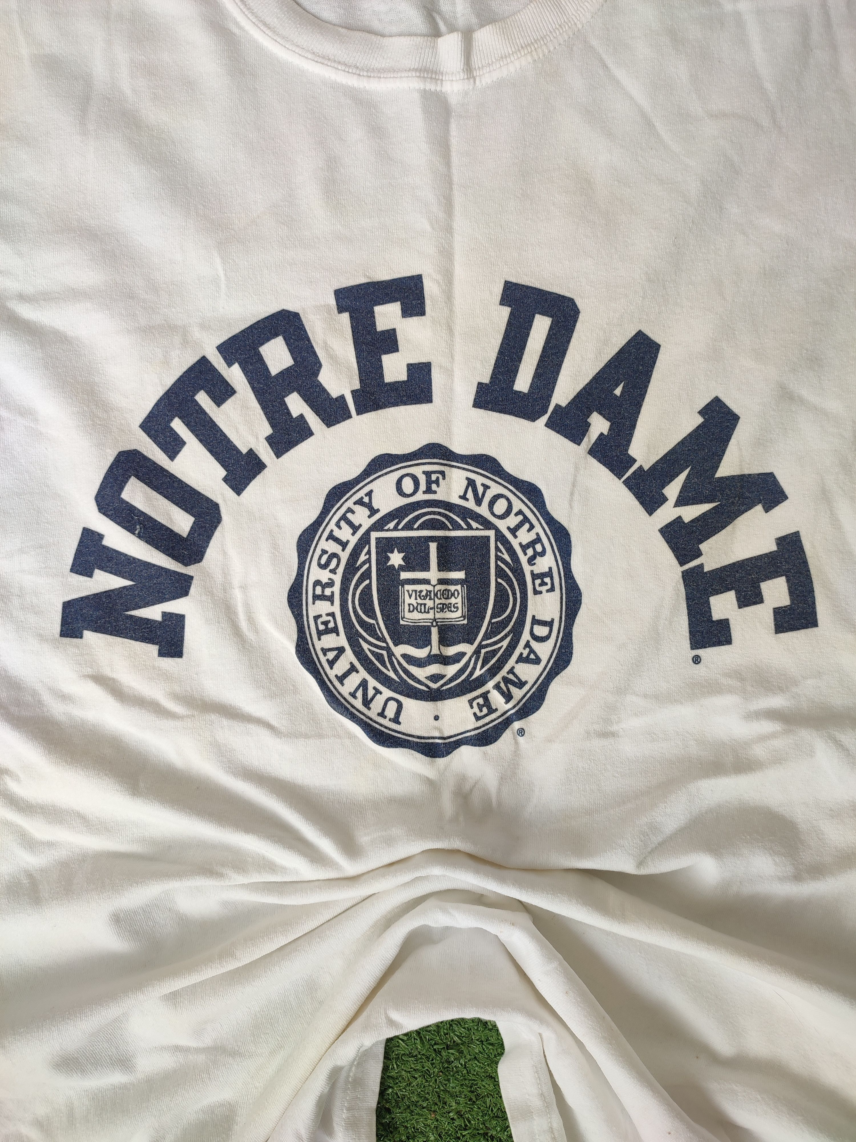Champion CHAMPION UNIVERSITY OF NOTRE DAME TEE Size US L / EU 52-54 / 3 - 2 Thumbnail