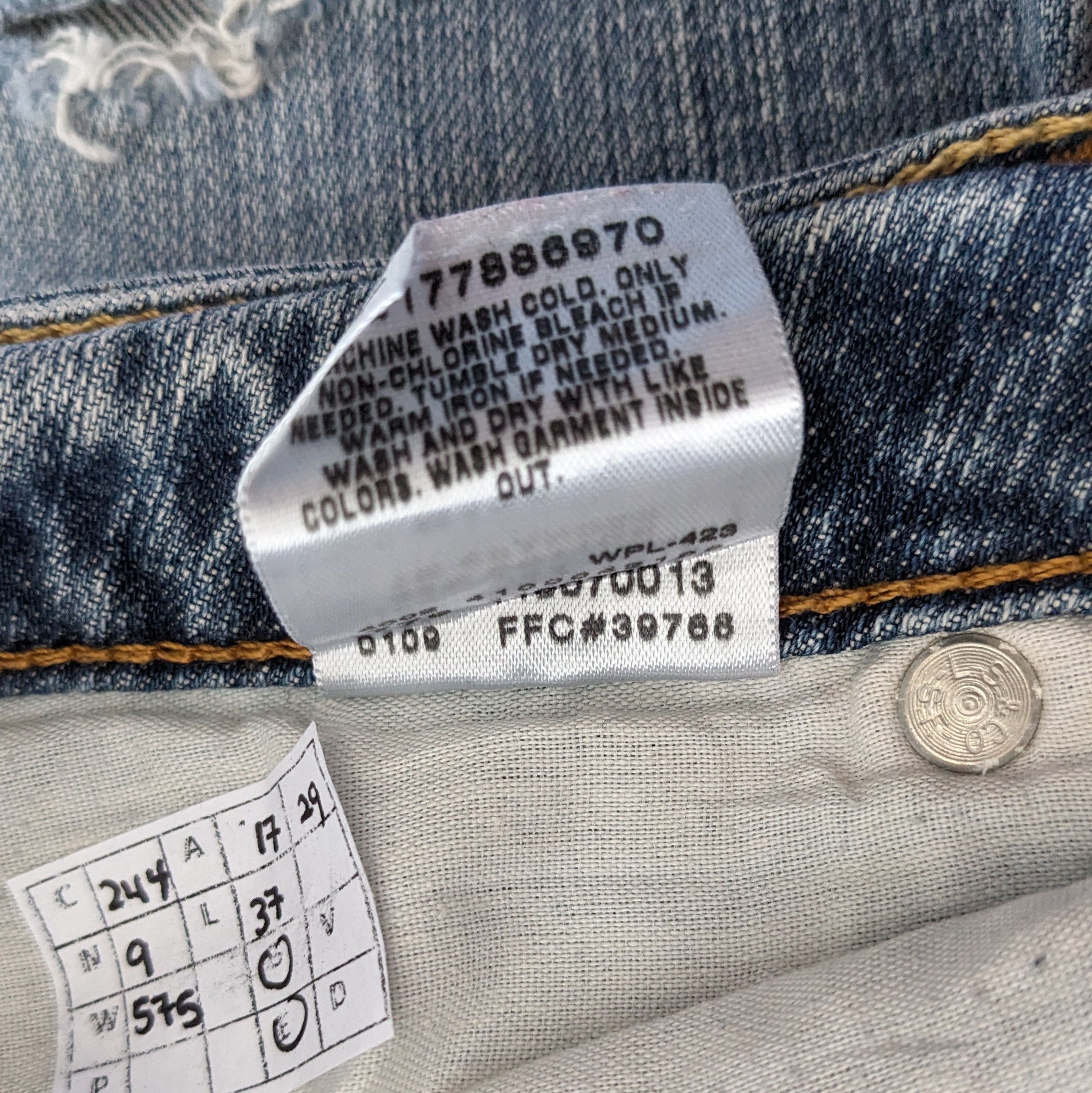 Levi's Vintage Levi's Strauss. Co American Jeans Size US 34 / EU 50 - 11 Thumbnail