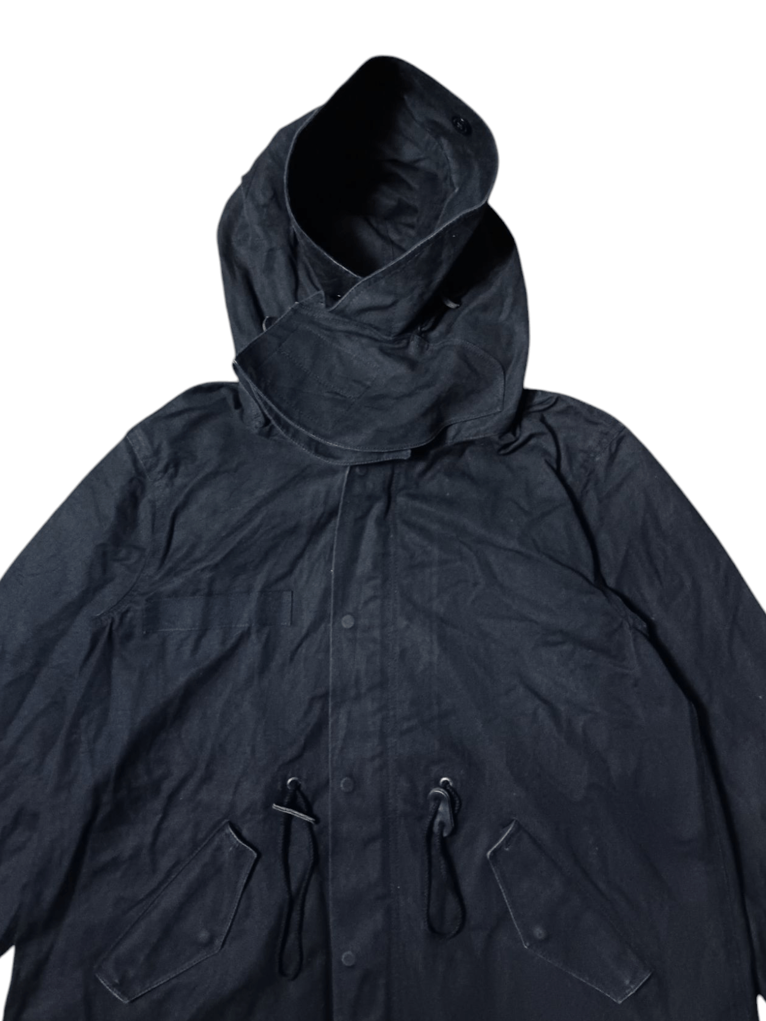 Japanese Brand 💔24H DELETE💔United bamboo parka canvas jacket Size US M / EU 48-50 / 2 - 2 Thumbnail