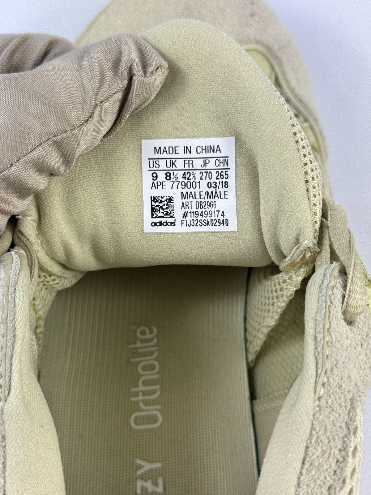 Yeezy ADIDAS YEEZY 500 SUPER MOON YELLOW SNEAKERS Size US 9 / EU 42 - 10 Thumbnail