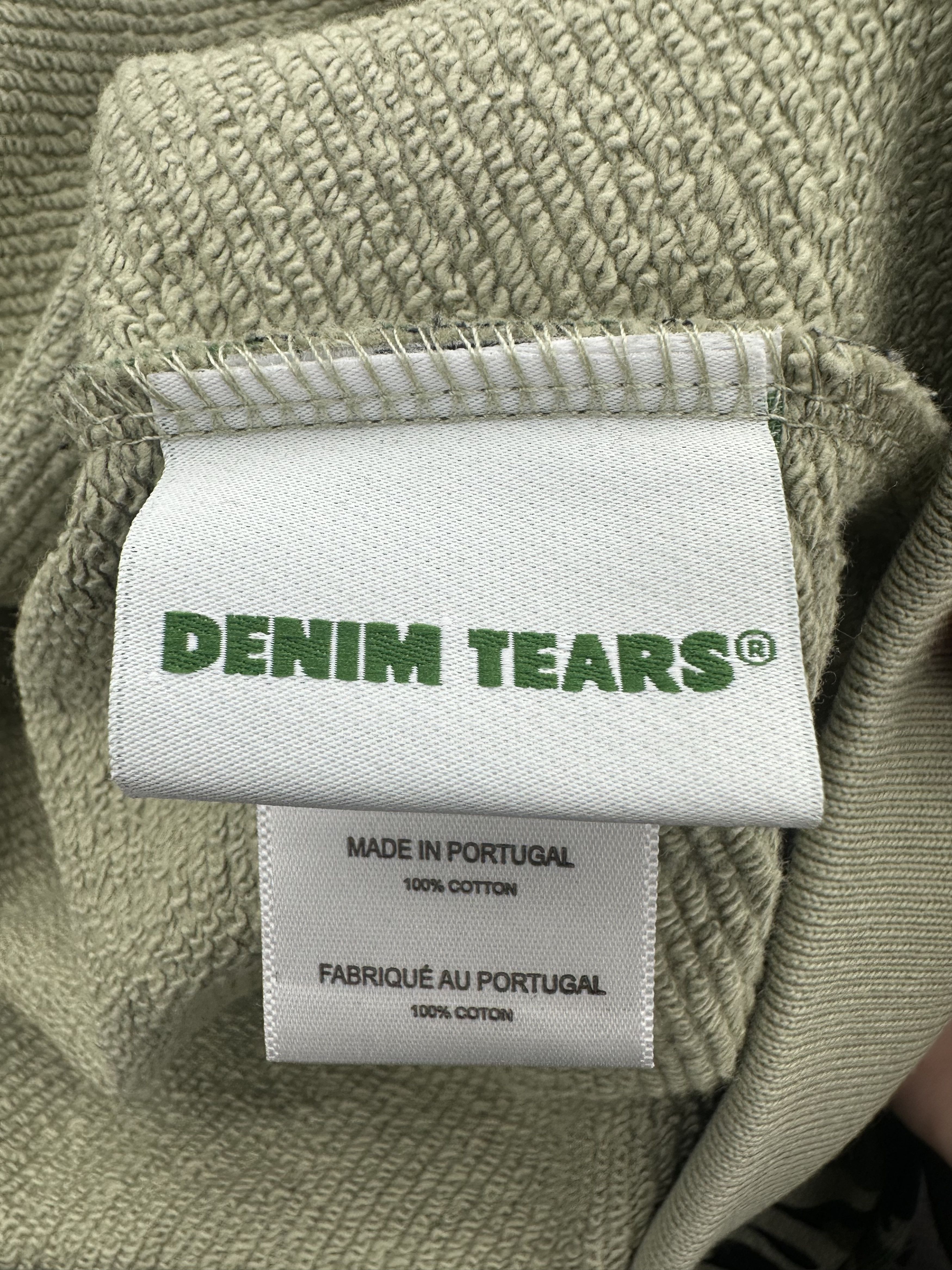 DENIM TEARS Denim Tears Camouflage Zip Up Hoodie Green Size US M / EU 48-50 / 2 - 6 Thumbnail