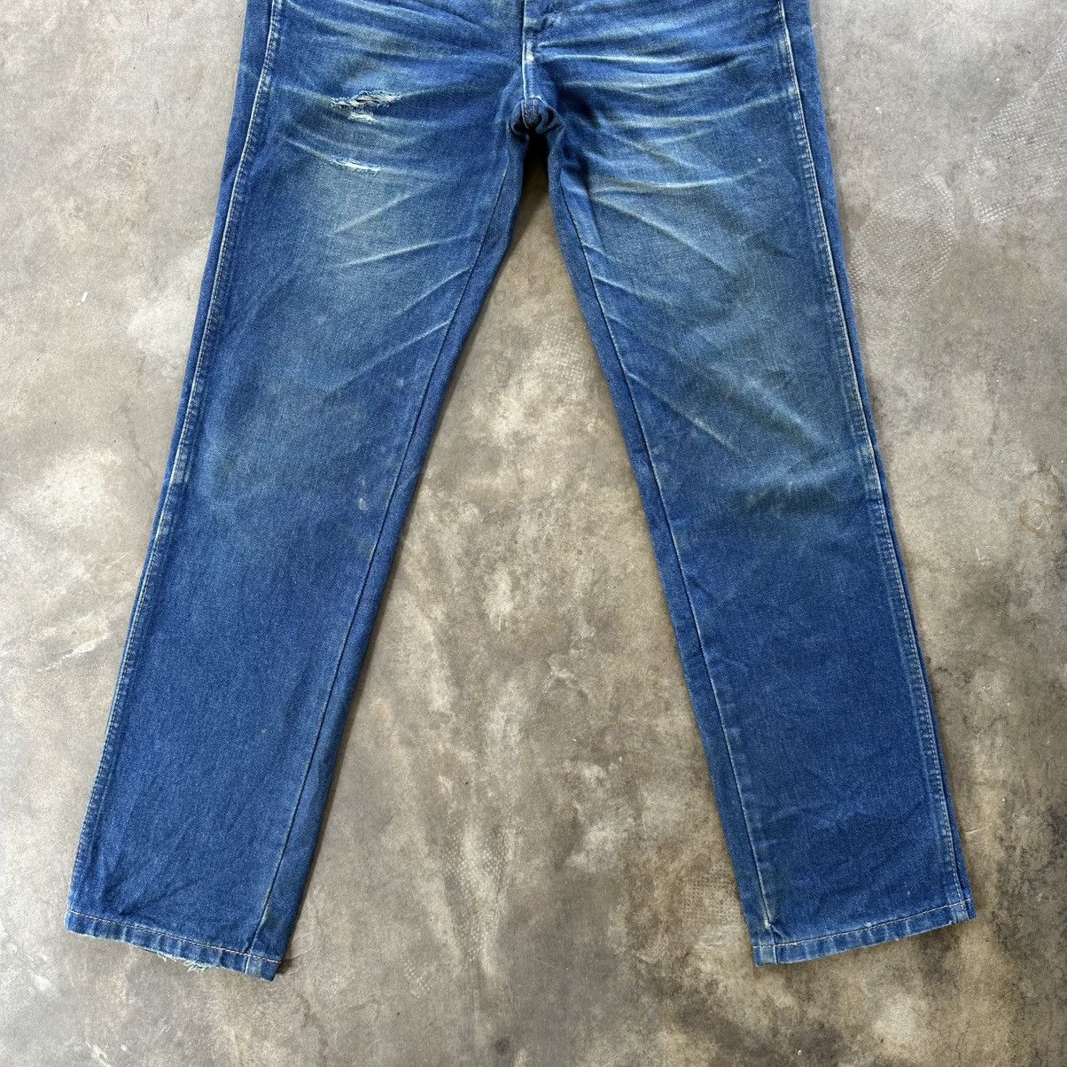 Japanese Brand Vintage WranglerXVans Limited Edition Rare Denim Jean Pant Size US 28 / EU 44 - 2 Thumbnail