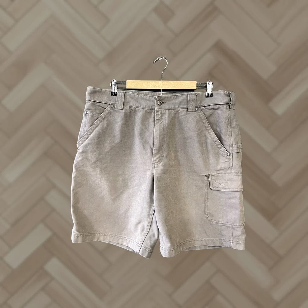 Vintage Duluth Mens Gray Canvas Work Shorts Size 40 Size US 40 / EU 56 - 1 Thumbnail