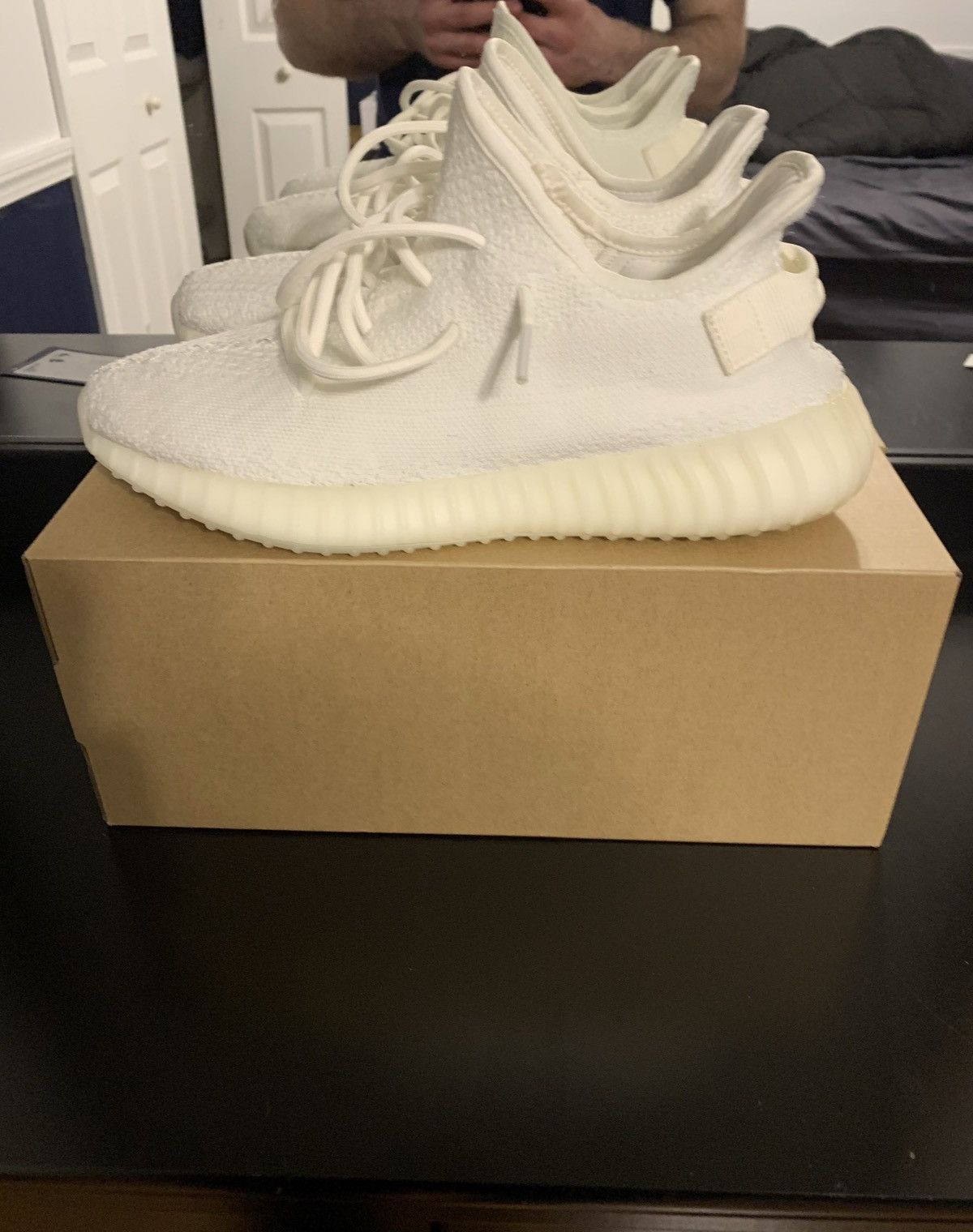 Adidas Adidas Yeezy Boost 350 V2 “Cream” Size US 10.5 / EU 43-44 - 4 Thumbnail