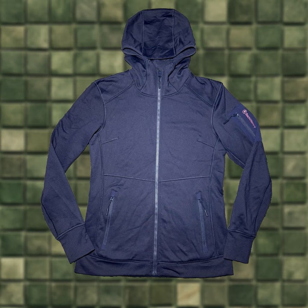 Vintage Backcountry Jacket Blue Woman's Small Tech Fleece Full-Zip Peak WORN ONCE! Size S / US 4 / IT 40 - 1 Thumbnail