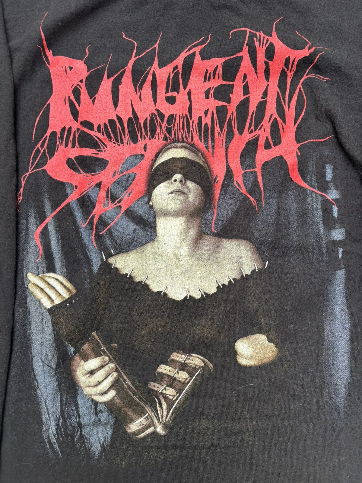 Band Tees Vintage Y2K 2000s Punget Stench T Shirt Size US L / EU 52-54 / 3 - 3 Thumbnail