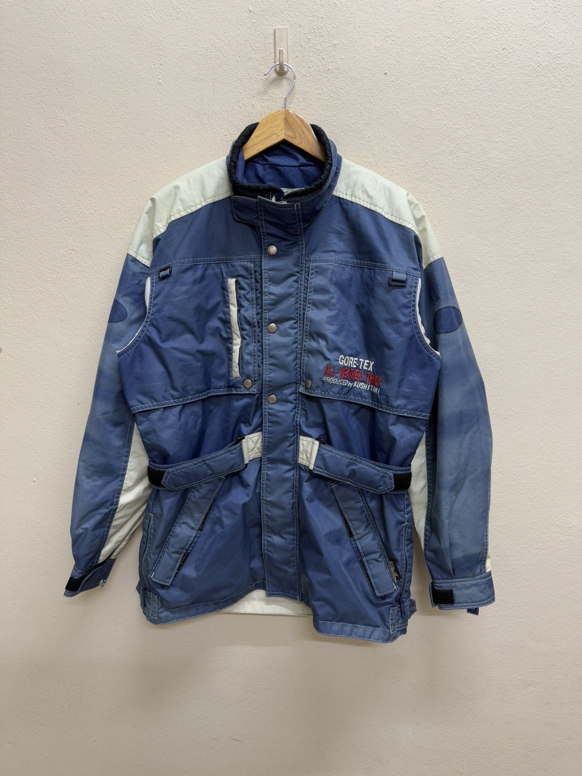 Goretex × Japanese Brand × Vintage Kushitani Gore-Tex All Weather Riding Jacket Size US M / EU 48-50 / 2 - 3 Thumbnail