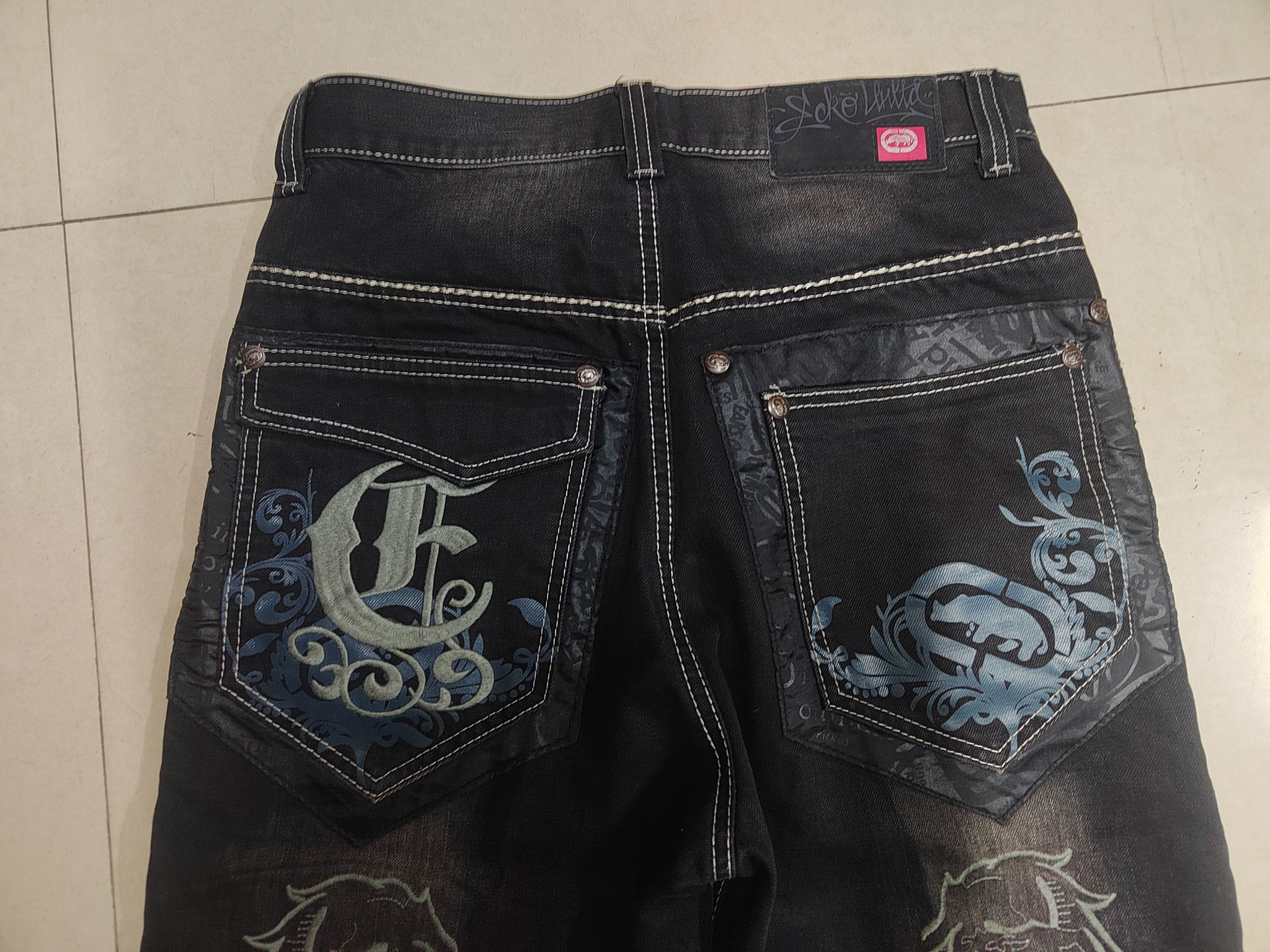 Ecko Unltd. ecko unltd grunge wings baggy jeans Size US 30 / EU 46 - 3 Thumbnail