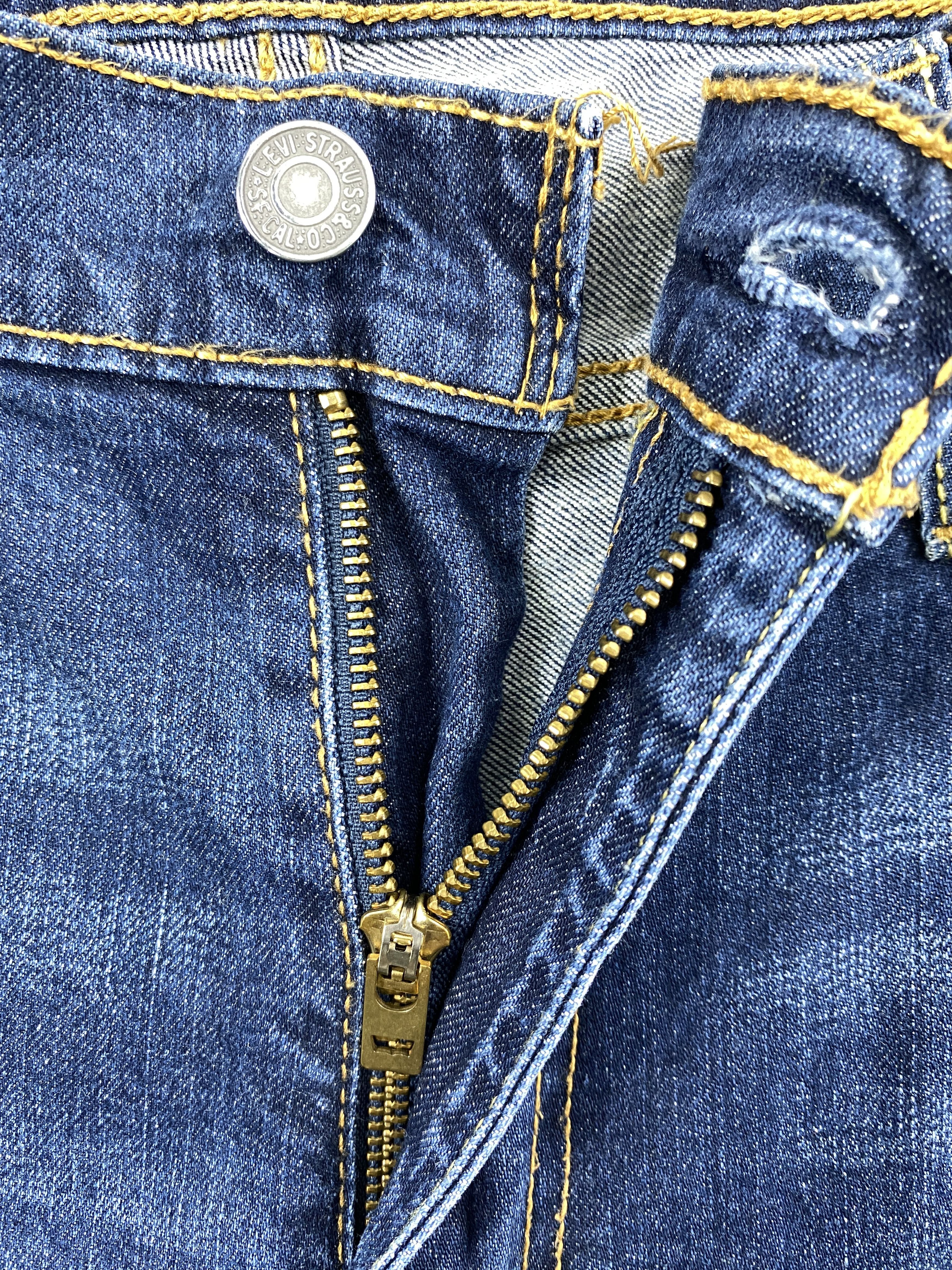 Levi's Distressed Blue Levi's 511 Jeans 36x32.5 Denim -JN1413 Size US 36 / EU 52 - 6 Thumbnail