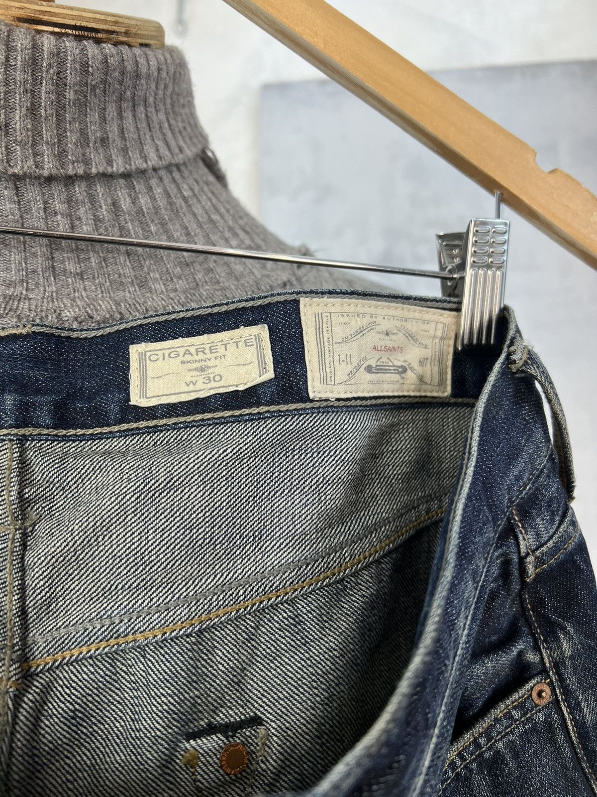 Allsaints All Saints Slim Cropped Jeans Pants Size 30 Size US 30 / EU 46 - 10 Thumbnail