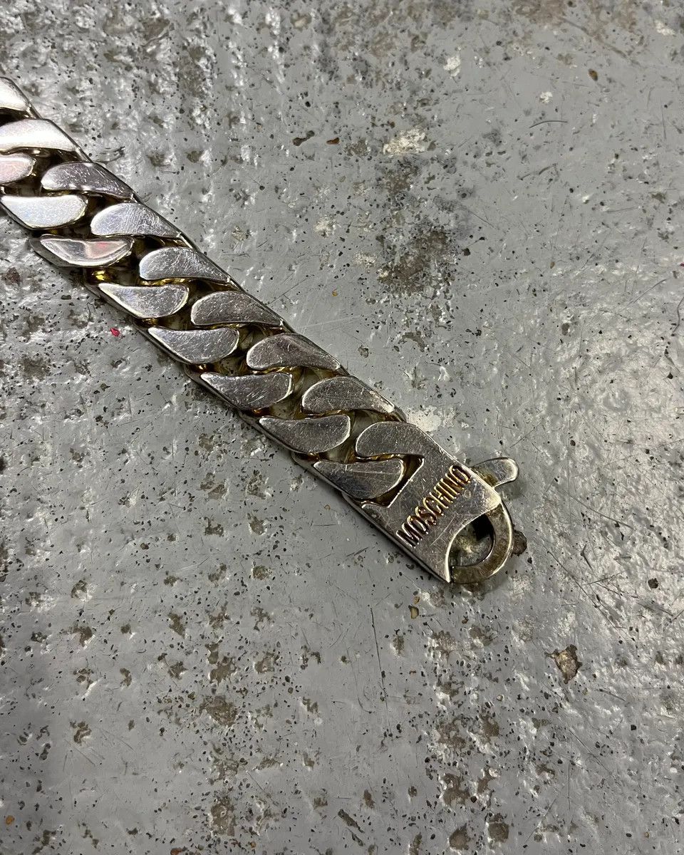 Moschino 2000s Moschino Metal Chain Bracelet Size ONE SIZE - 6 Thumbnail