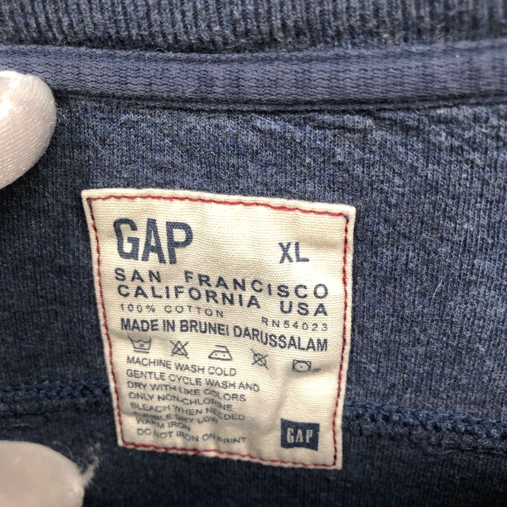 Gap **Gap Mens XL Navy Blue Crewneck Cotton Pullover Sweater** User: Gap Mens XL Navy Blue Crewneck Cotton Pullover Sweater Size US XL / EU 56 / 4 - 5 Thumbnail
