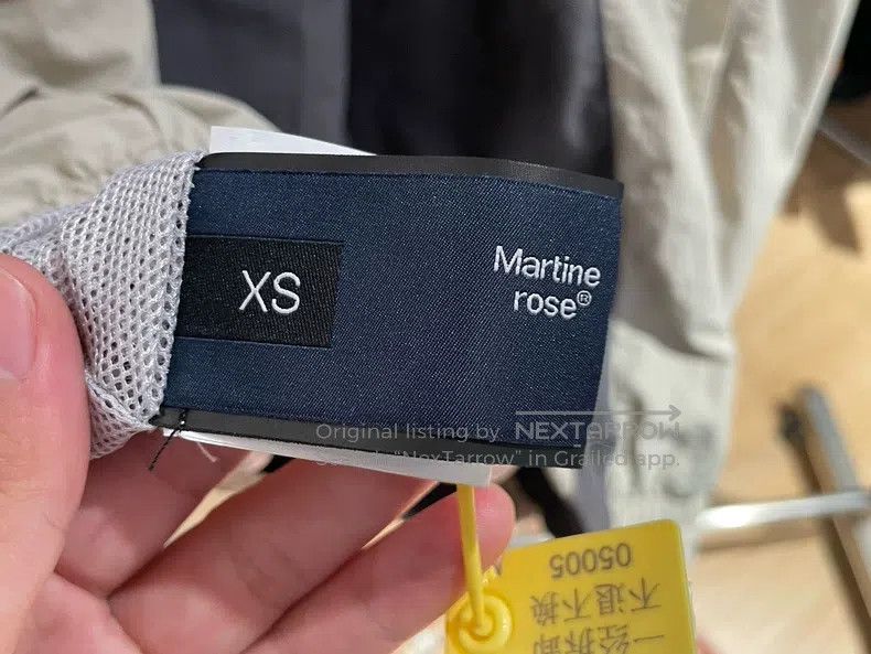 Martine Rose Martine Rose Blazer with embroidered logo Size US XL / EU 56 / 4 - 5 Thumbnail