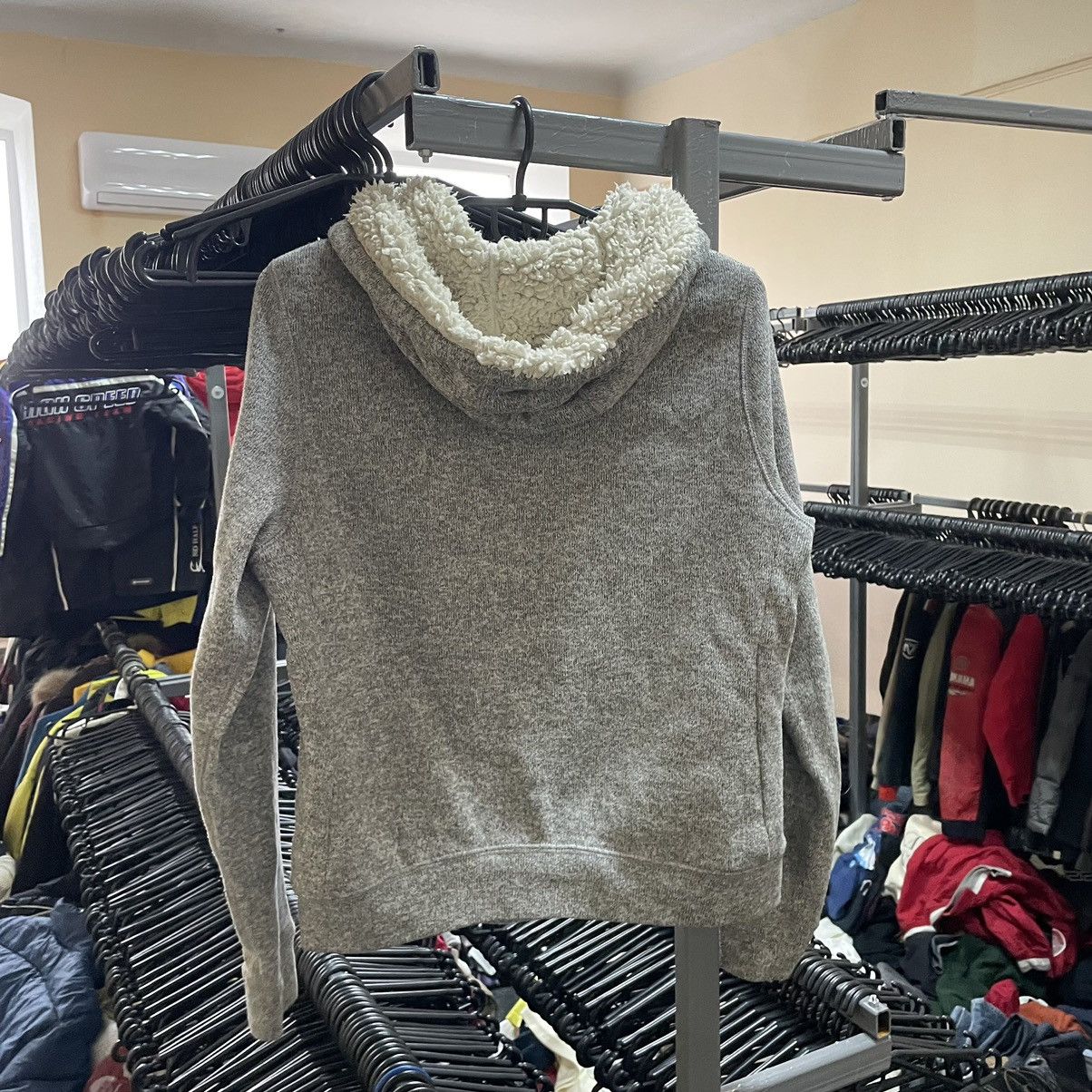If Six Was Nine × Japanese Brand × Le Grande Bleu (L.G.B.) Vintage Abercrombie and Fitch Faux Fur Zipper Hoodie Size M / US 6-8 / IT 42-44 - 4 Thumbnail