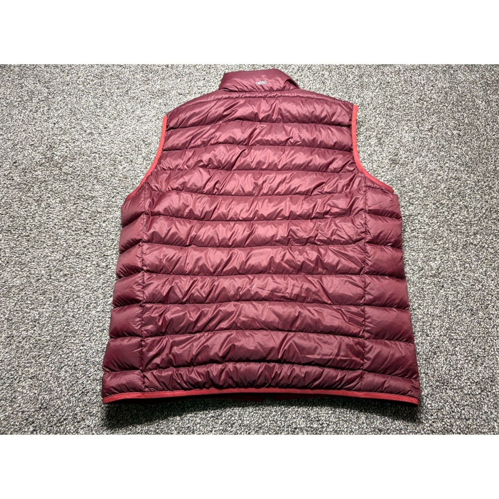 Eddie Bauer VINTAGE Eddie Bauer Puffer Vest Mens L Red Down Full Zip Lightweight Nylon EB650 Quilted Outdoors Size US L / EU 52-54 / 3 - 3 Thumbnail