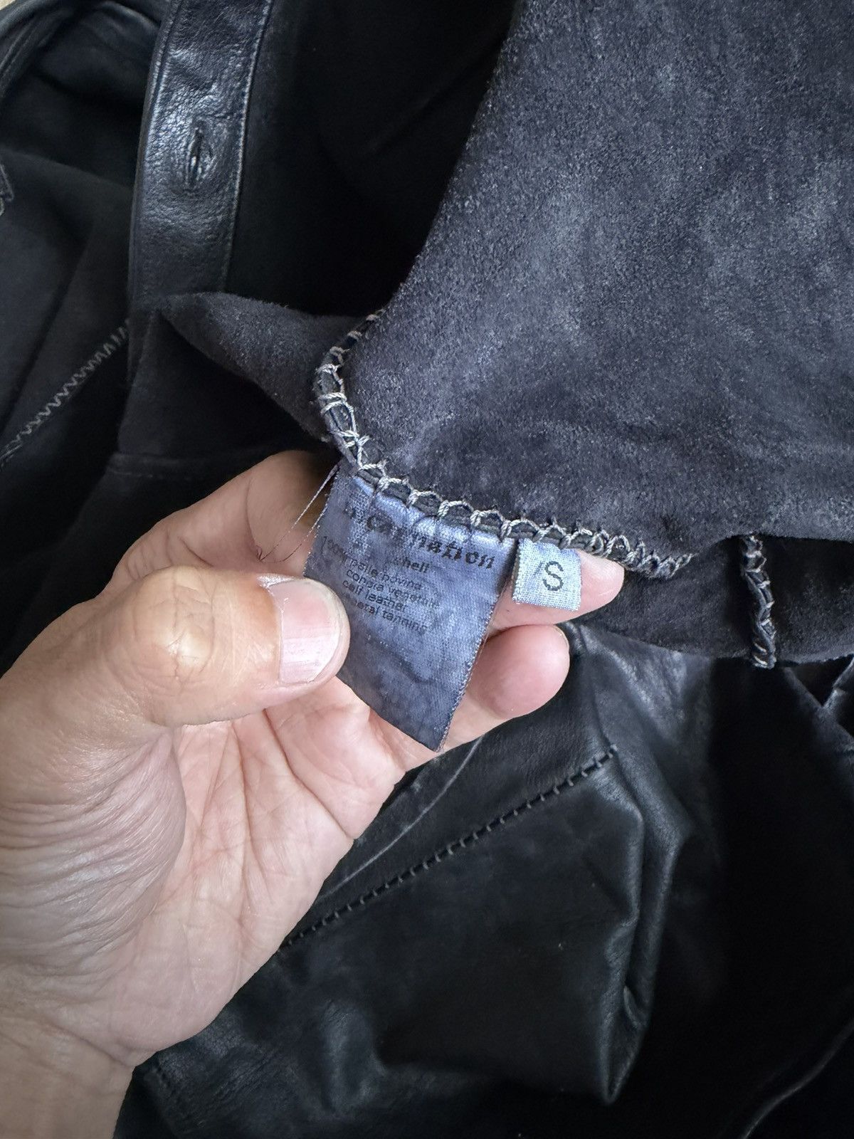 Incarnation Incarnation Overlock Leather Shirt Size US S / EU 44-46 / 1 - 8 Thumbnail