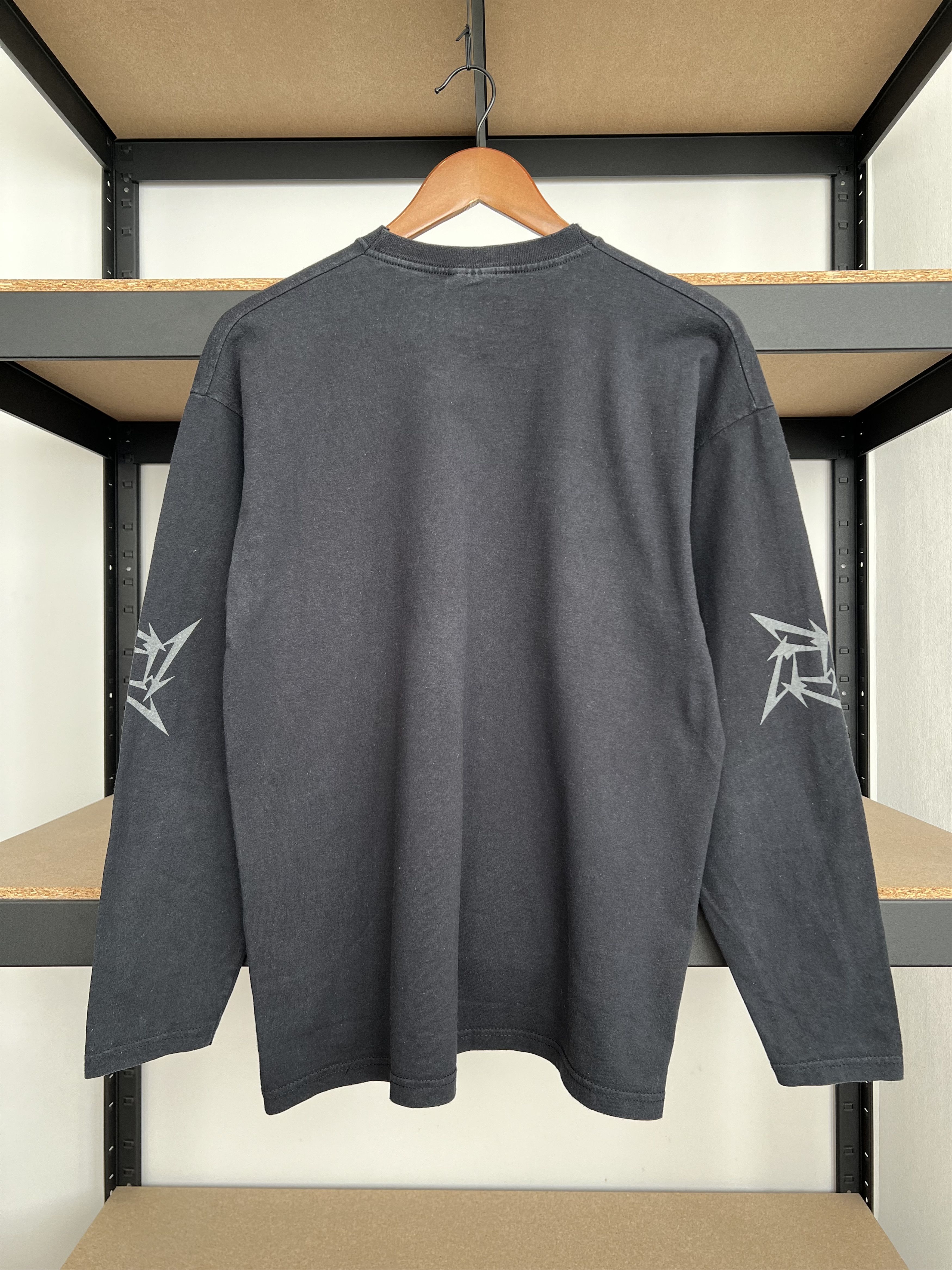 Band Tees Vintage 2000s Metallica Skull Rock Band Black Long Sleeve Size US M / EU 48-50 / 2 - 4 Thumbnail