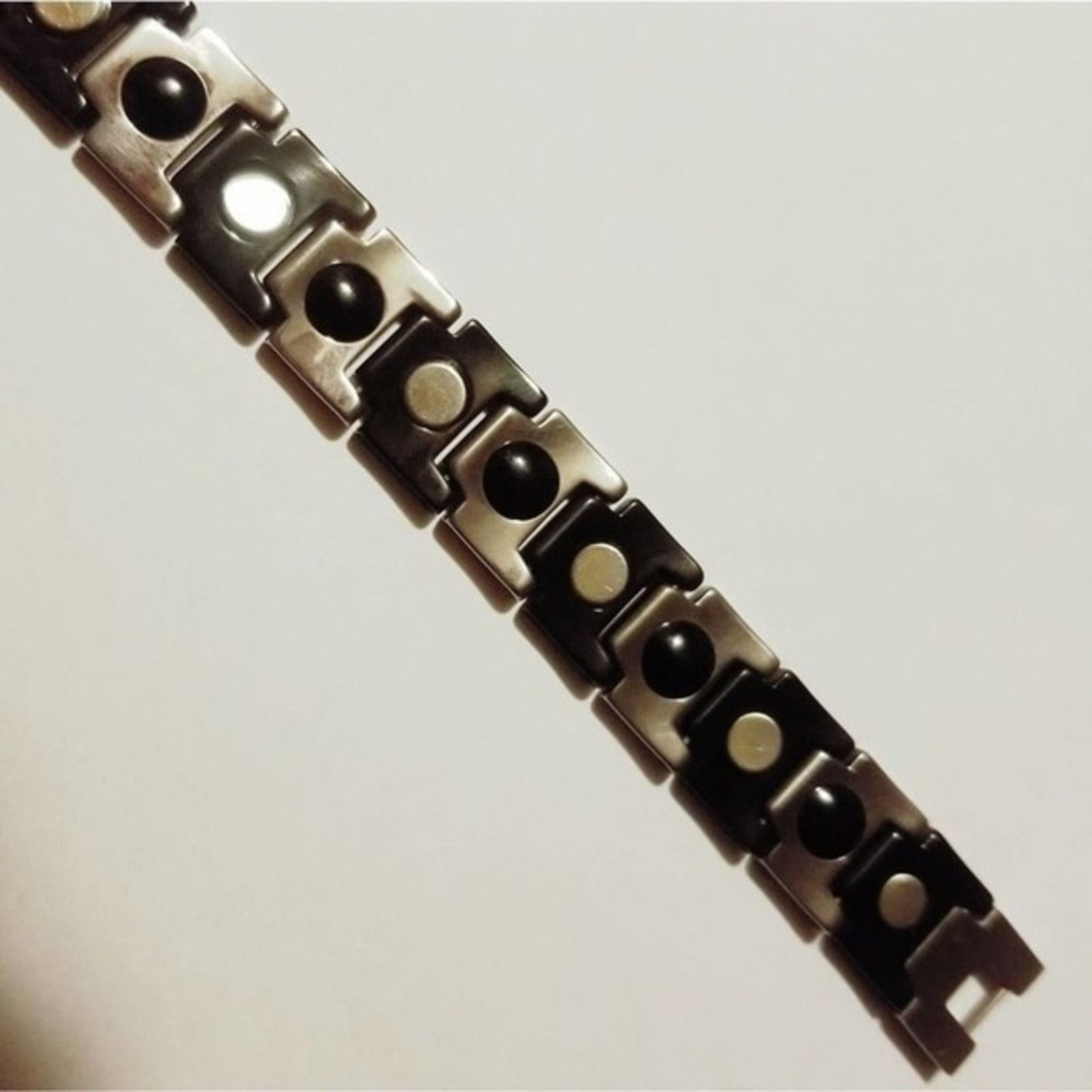 Other New Tungsten carbide sivler and black bracelet 8"‎ Size ONE SIZE - 7 Thumbnail