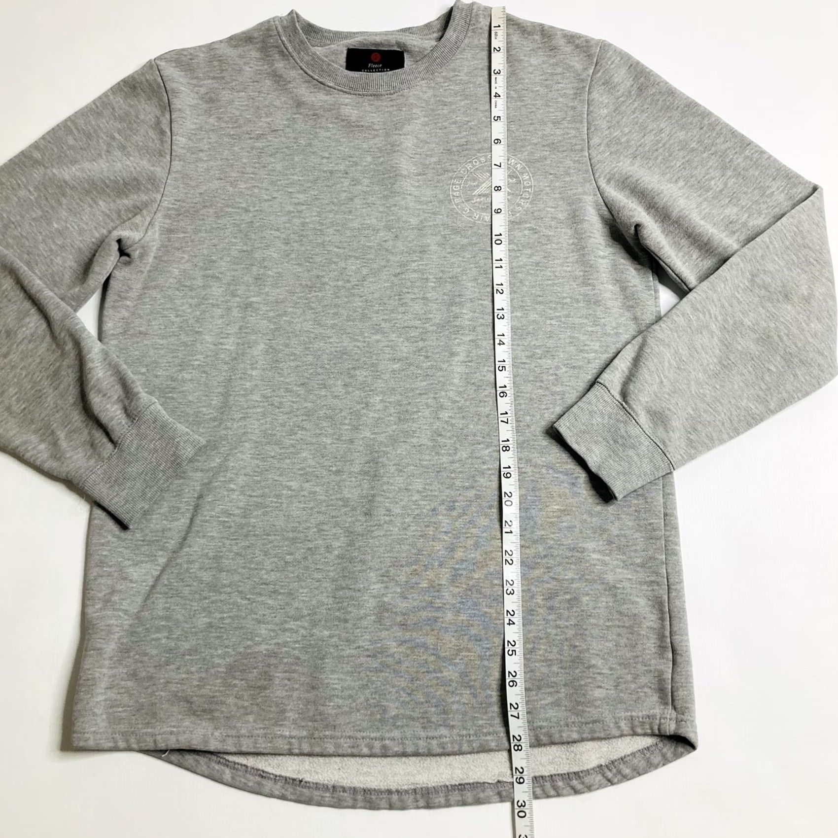 Cotton On COTTON ON Fleece Collection Crewneck Sweatshirt Gray Crosstown Motors Mens M Size US M / EU 48-50 / 2 - 6 Thumbnail