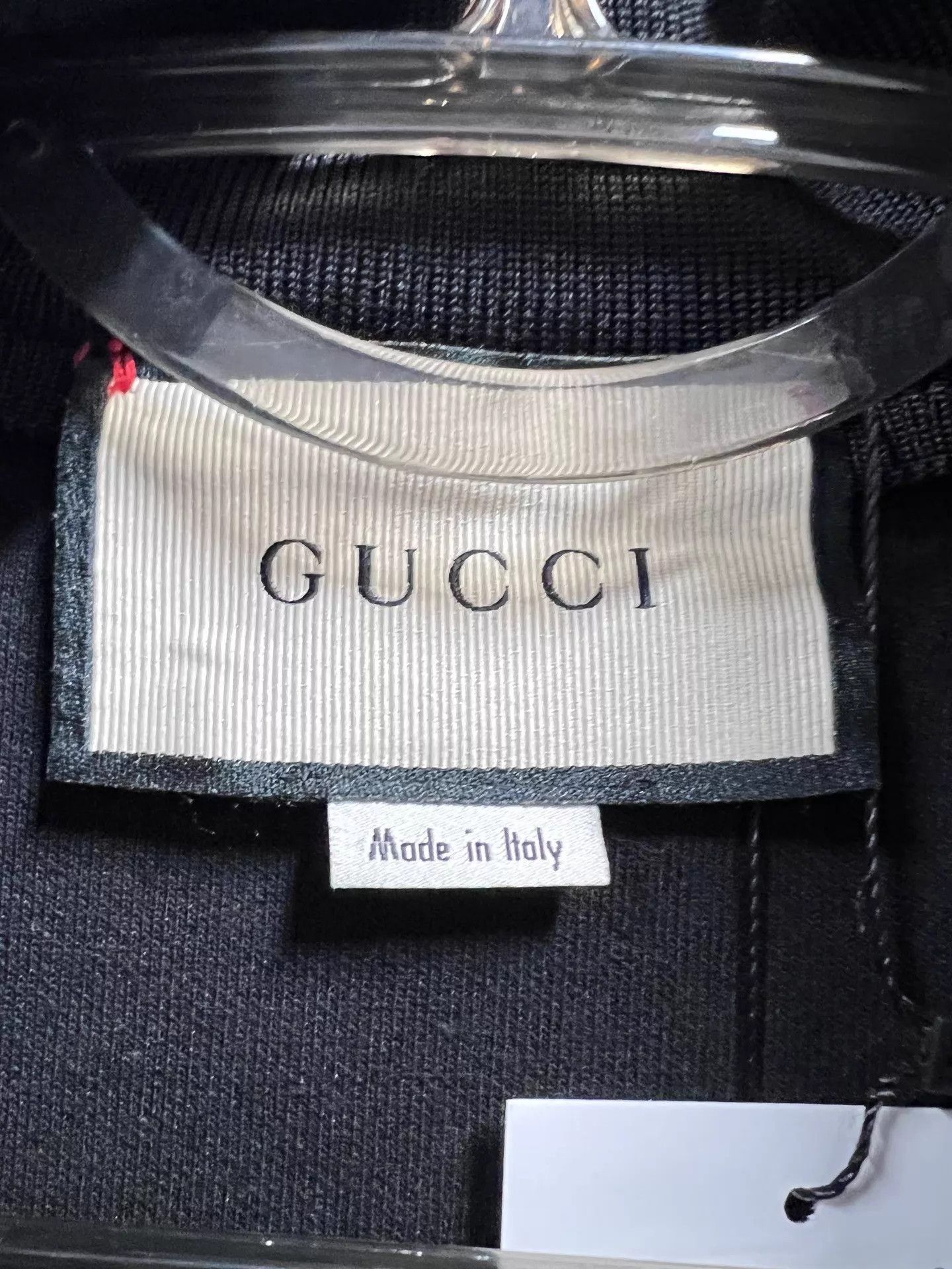 Gucci Gucci Black Red Green Logo Zip-Up Jacket XXS Size XXS / US 00 / IT 34 - 4 Thumbnail